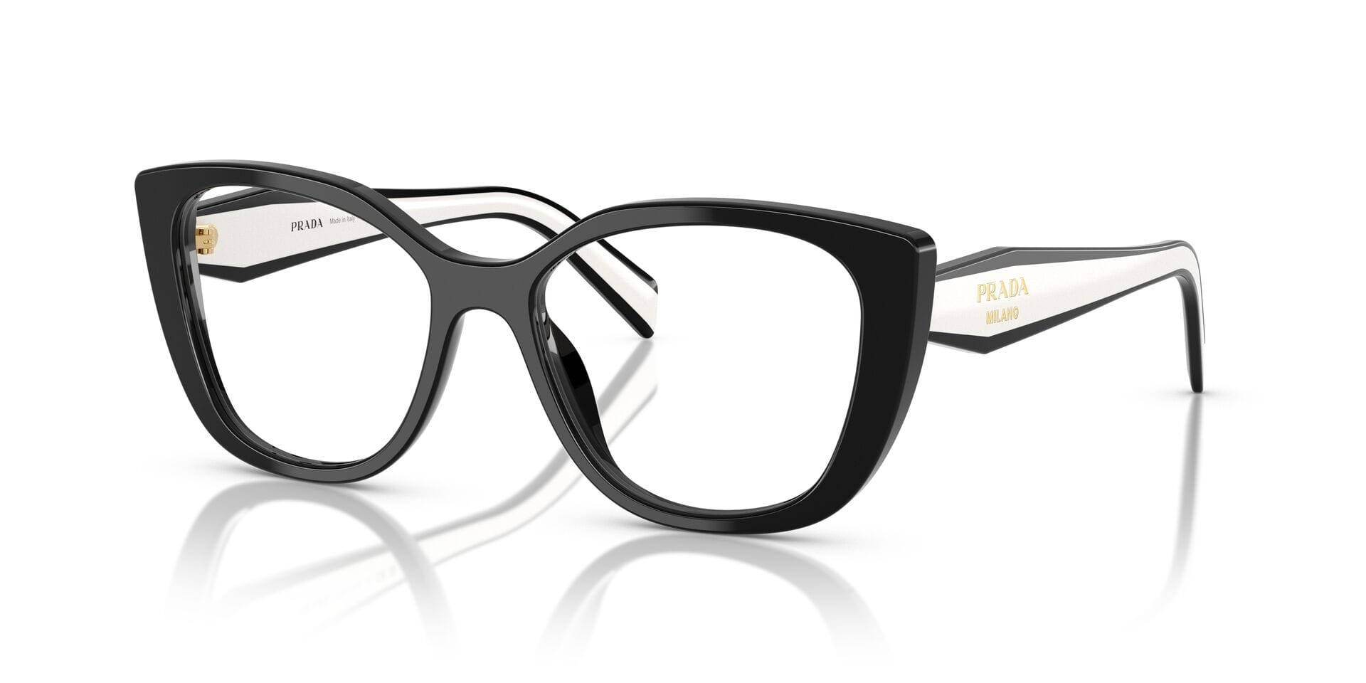 Prada 0PRB04 Frame Black Female Full Shell Frame — Black frame — view 2