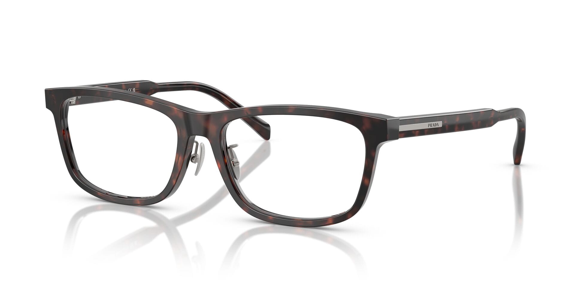 Prada 0PRB08VD Frame Havana Male Full Shell Frame — Havana frame — view 2