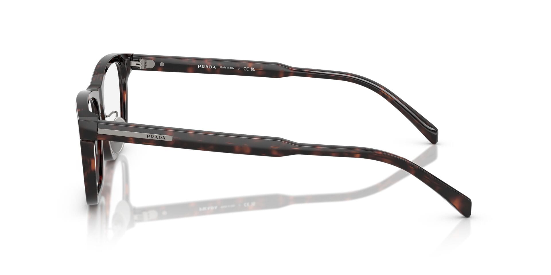 Prada 0PRB08VD Frame Havana Male Full Shell Frame — Havana frame — view 5