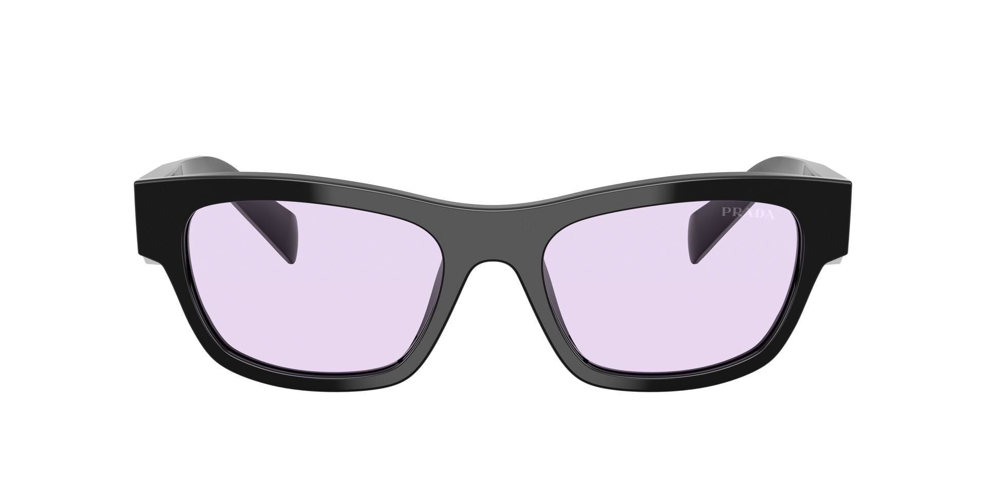 Prada 0PRB09 Sunglass Black Female Full Shell — Black frame