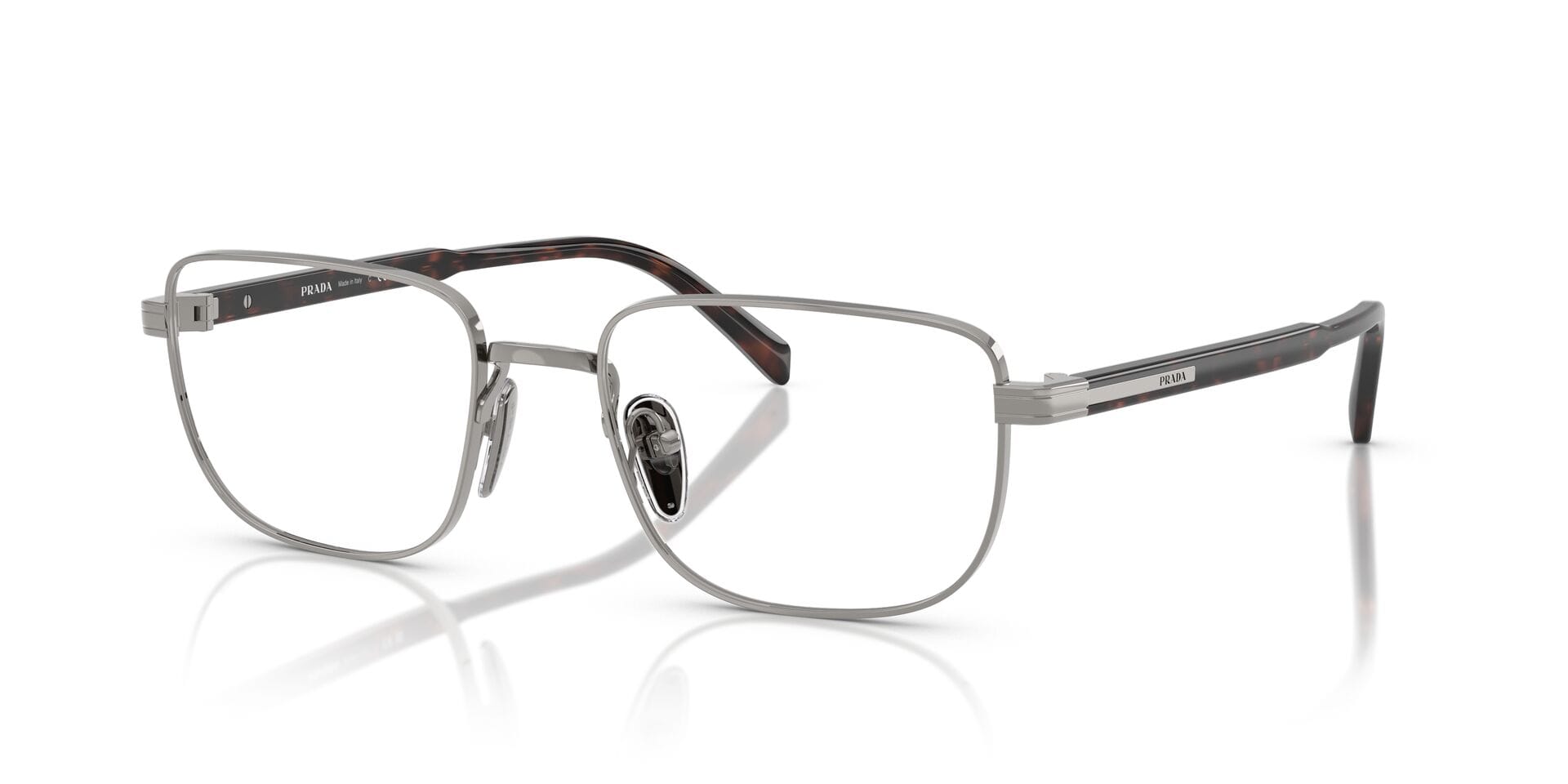 Prada 0PRB51V Frame Gun Metal Male Full Shell Frame — Gun Metal frame — view 2