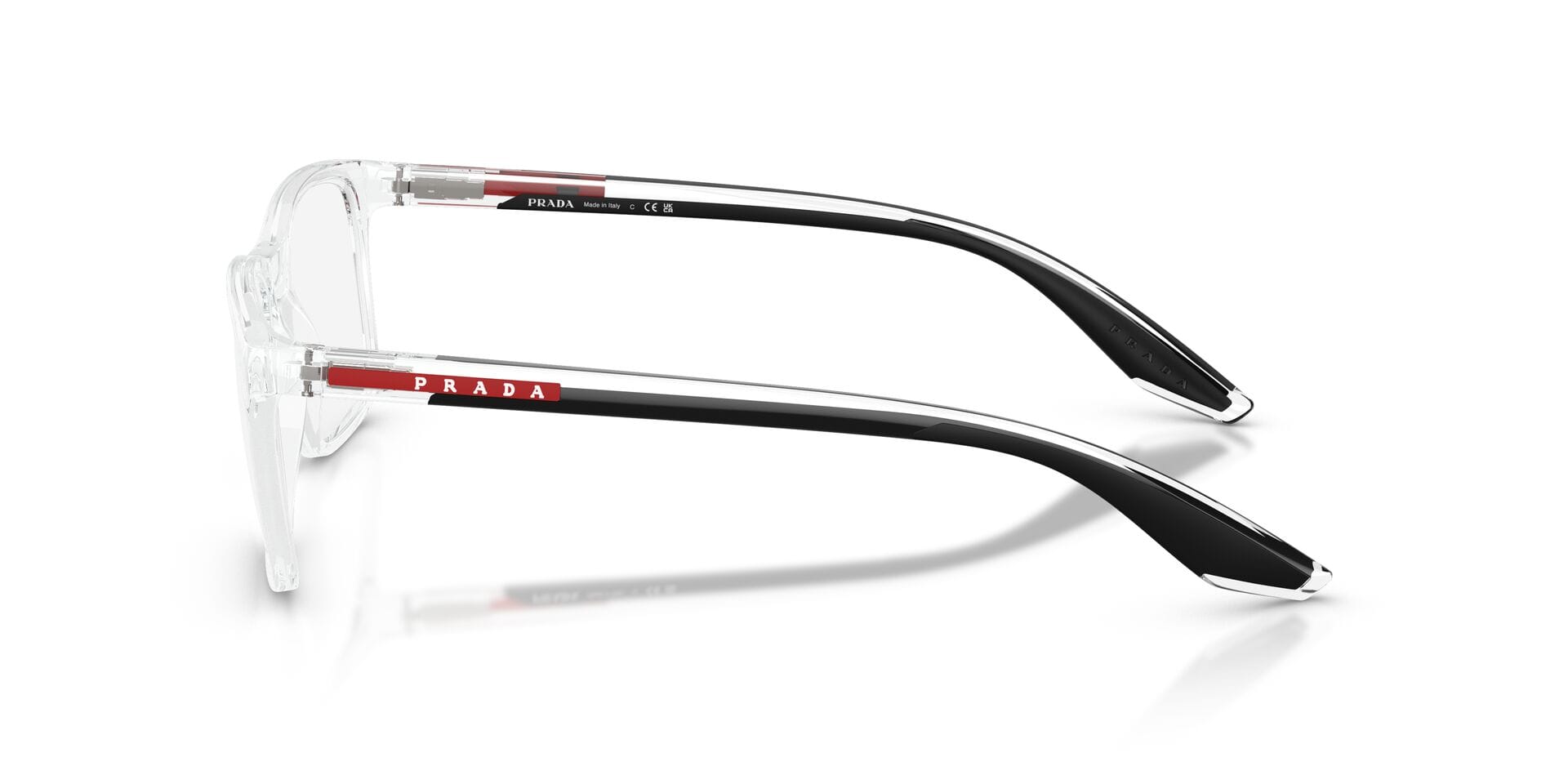 Prada 0PS 08RV Frame Transparent Male Full - Frame — Transparent frame — view 5