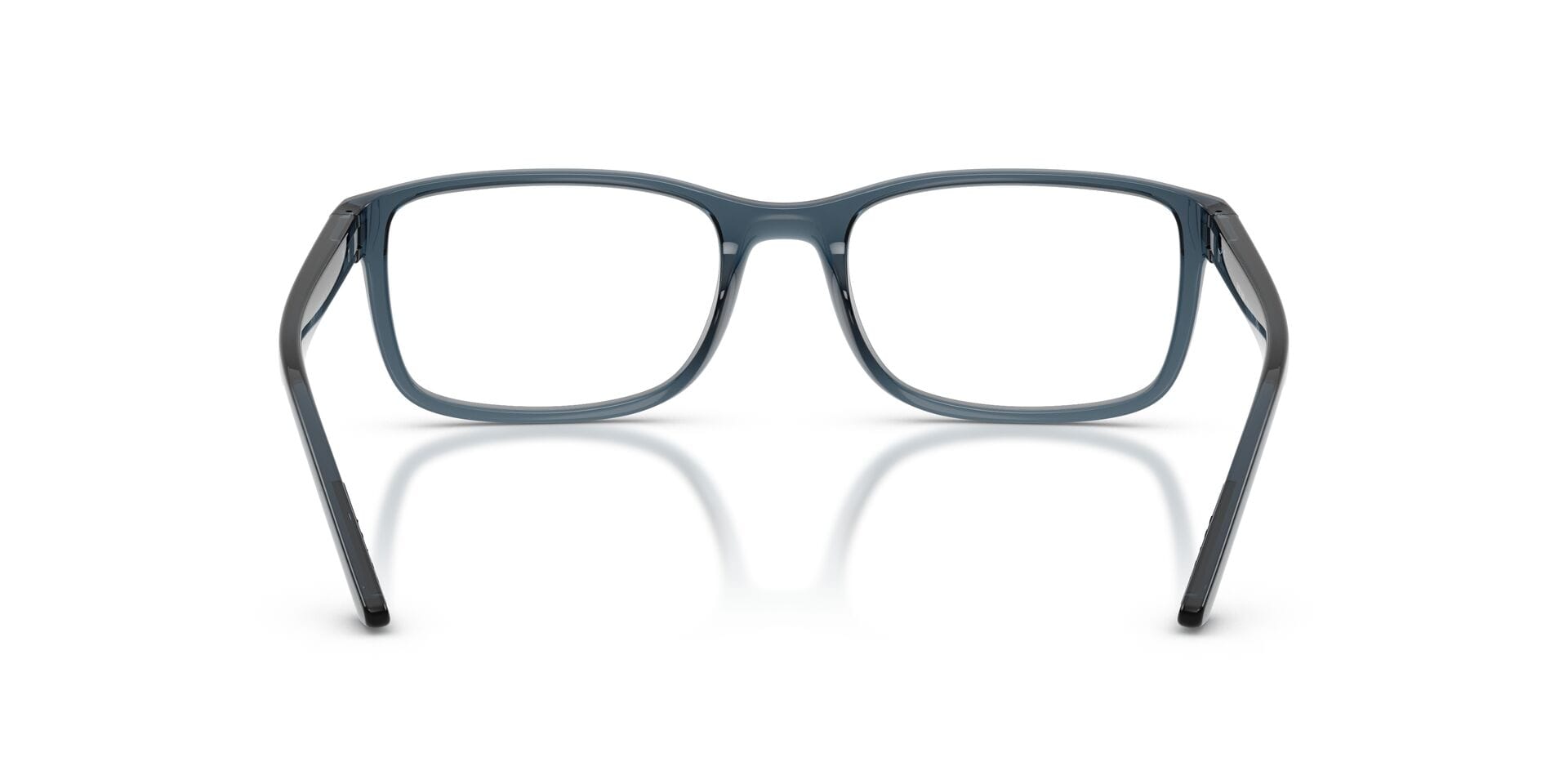 Prada 0PS 06RV Frame Transparent Blue Male Full Shell Frame — Transparent Blue frame — view 6