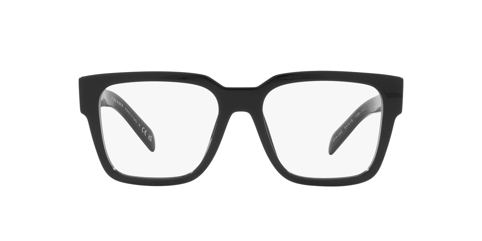 Prada 0PR 08ZV Frame Black Male Full - — Black frame