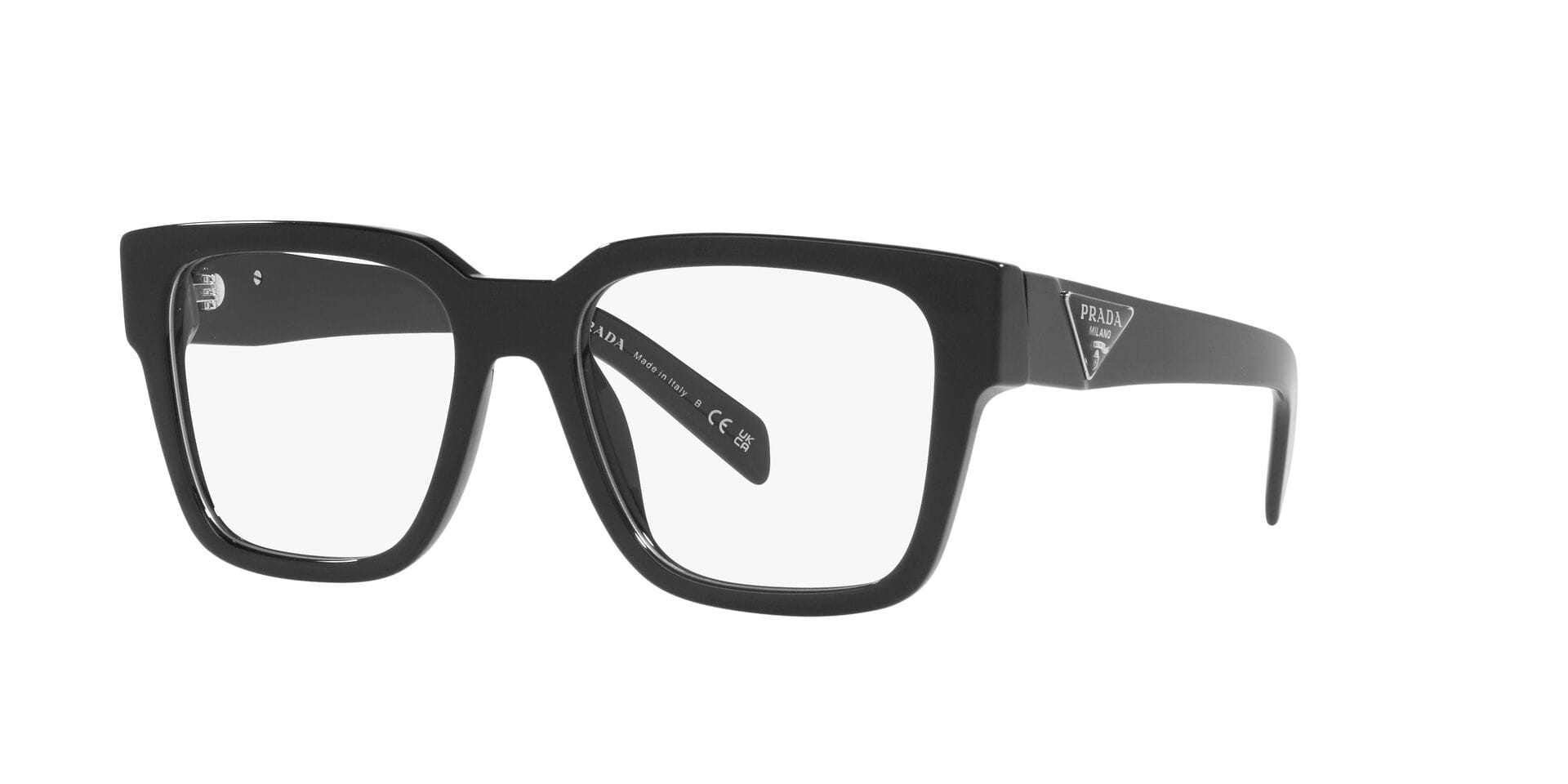 Prada 0PR 08ZV Frame Black Male Full - Frame — Black frame — view 2