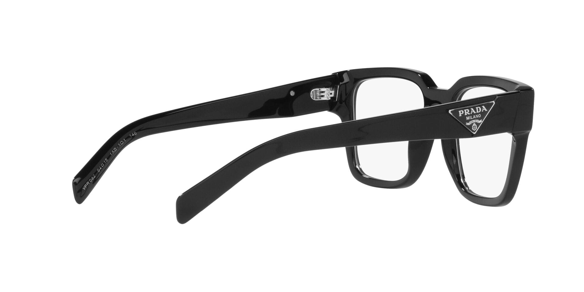 Prada 0PR 08ZV Frame Black Male Full - Frame — Black frame — view 9