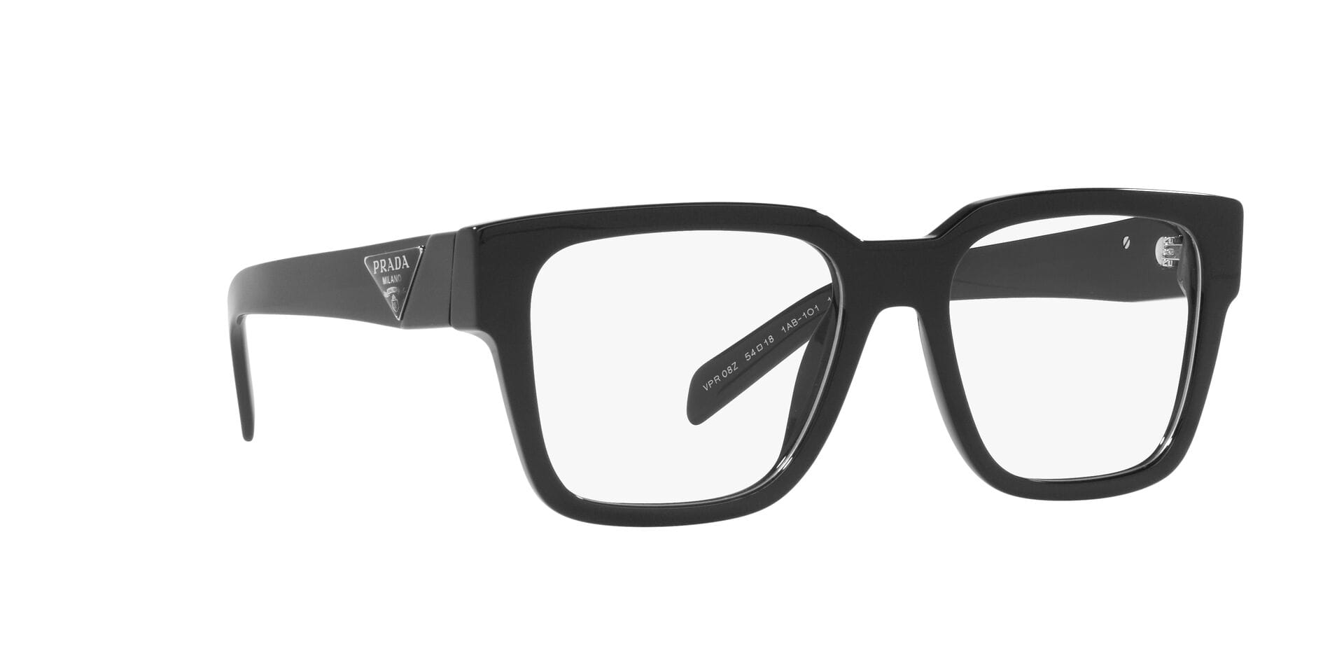 Prada 0PR 08ZV Frame Black Male Full - Frame — Black frame — view 12
