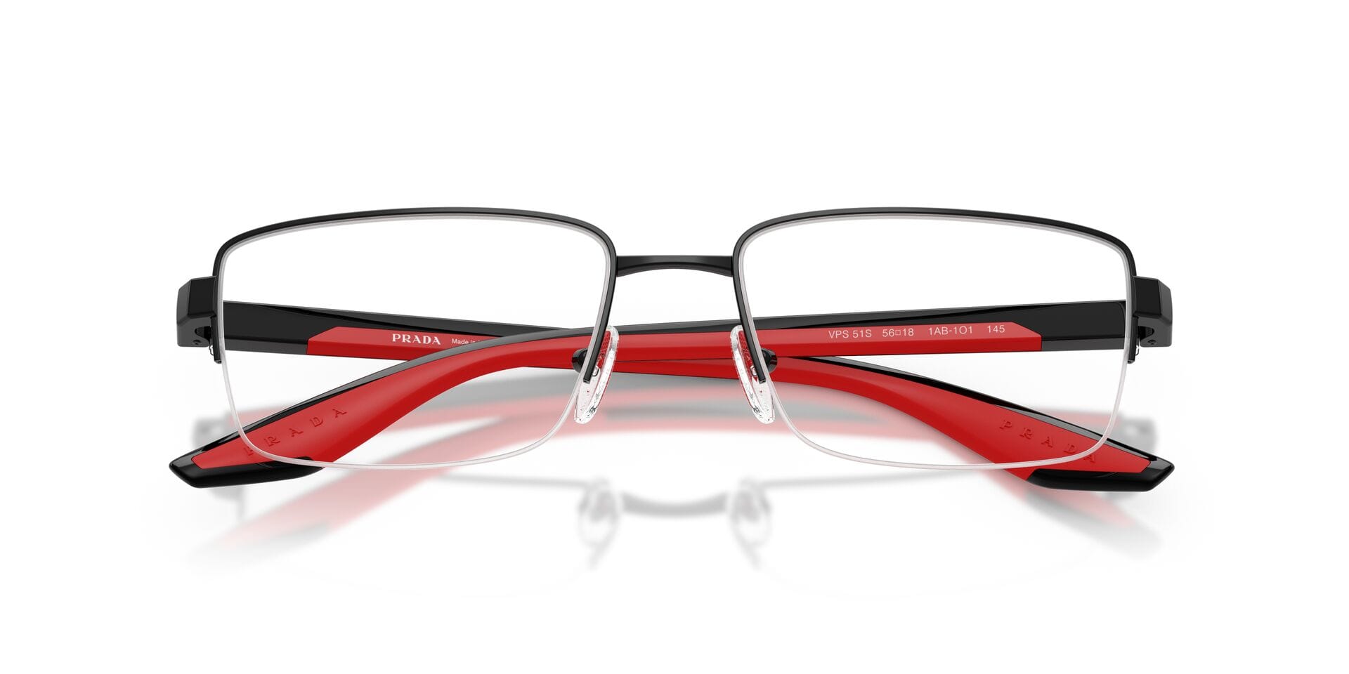 Prada 0PS51SV Frame Black Male Supra Shell Frame — Black frame — view 7