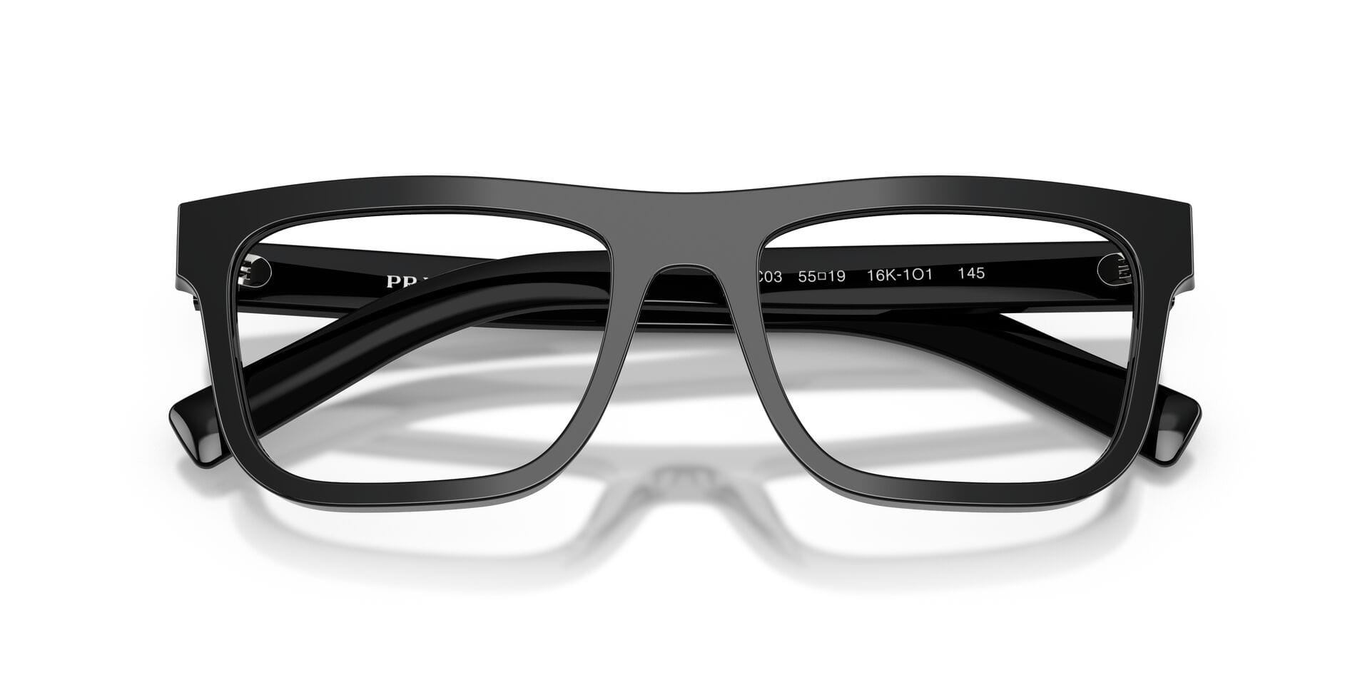 Prada 0PRC03V Frame Black Male Full Shell Frame — Black frame — view 7