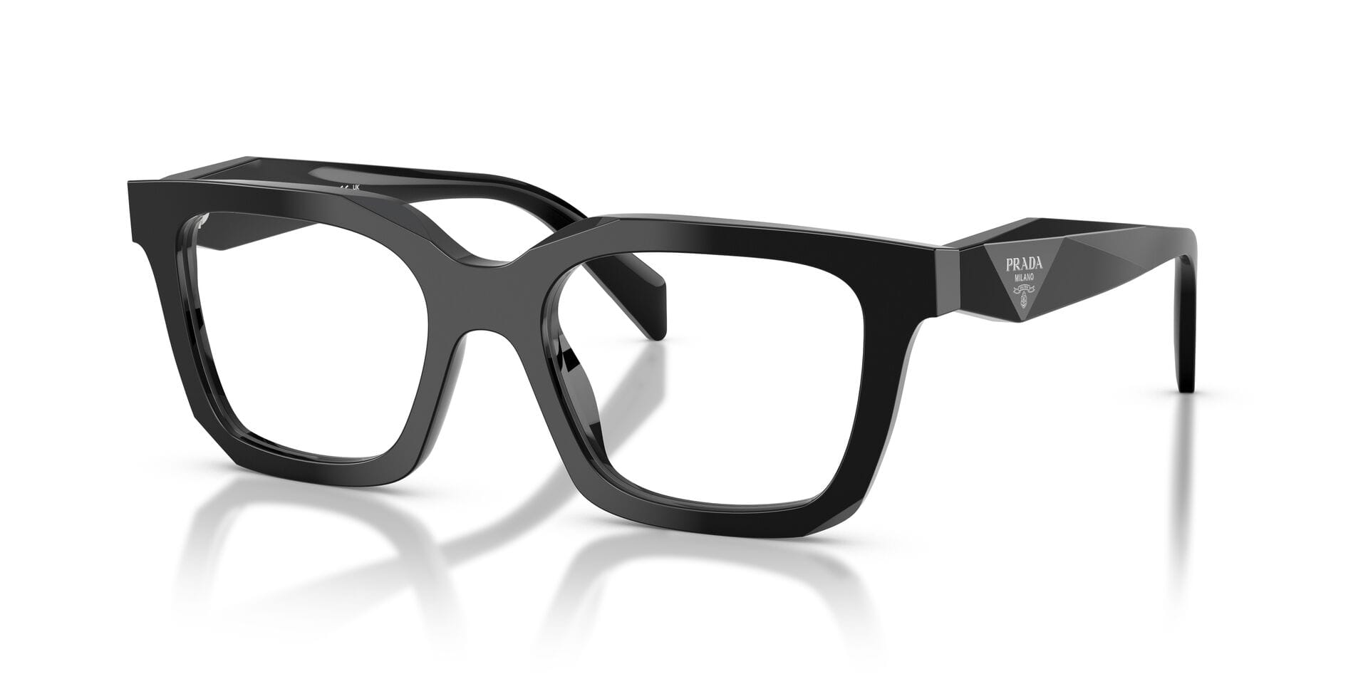 Prada 0PRC08V Frame Black Female Full Shell Frame — Black frame — view 2