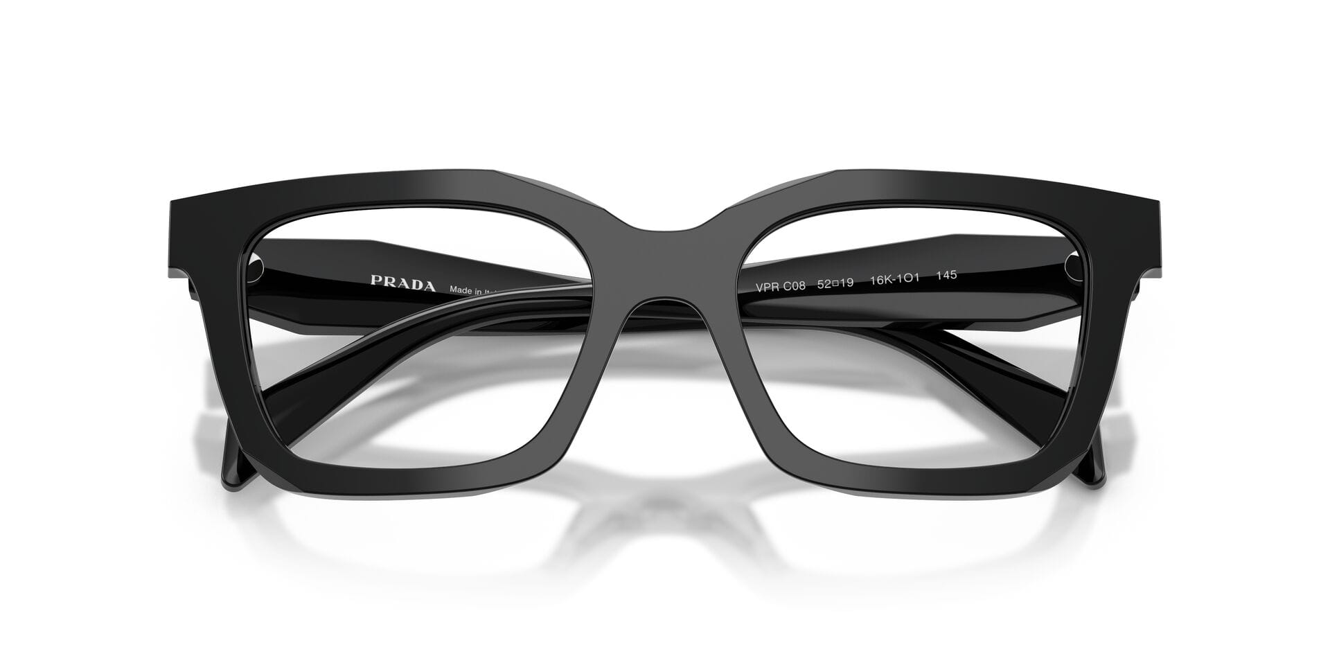 Prada 0PRC08V Frame Black Female Full Shell Frame — Black frame — view 7