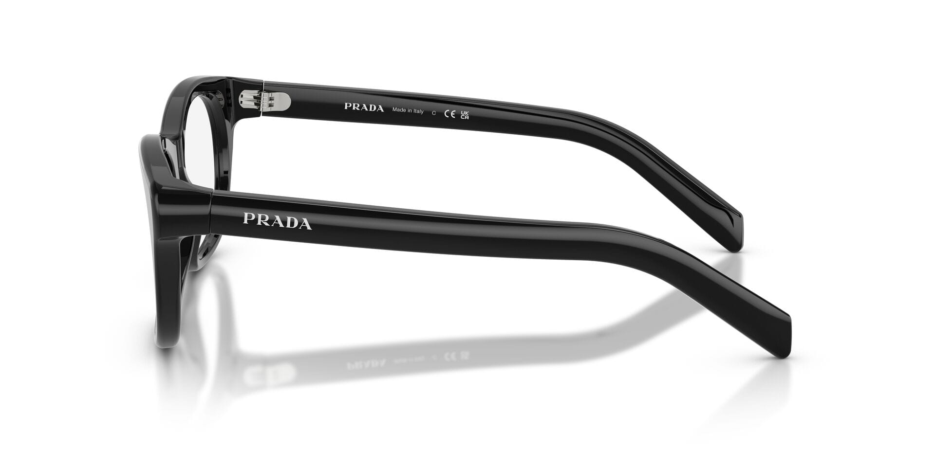 Prada 0PRC13V Frame Black Female Full Shell Frame — Black frame — view 5