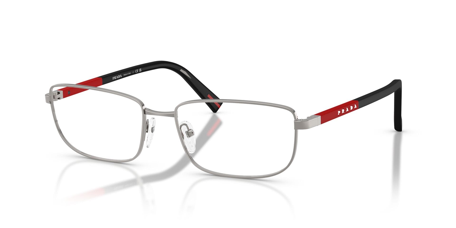 Prada 0PS50SV Frame Gun Metal Male Full Shell Frame — Gun Metal frame — view 2