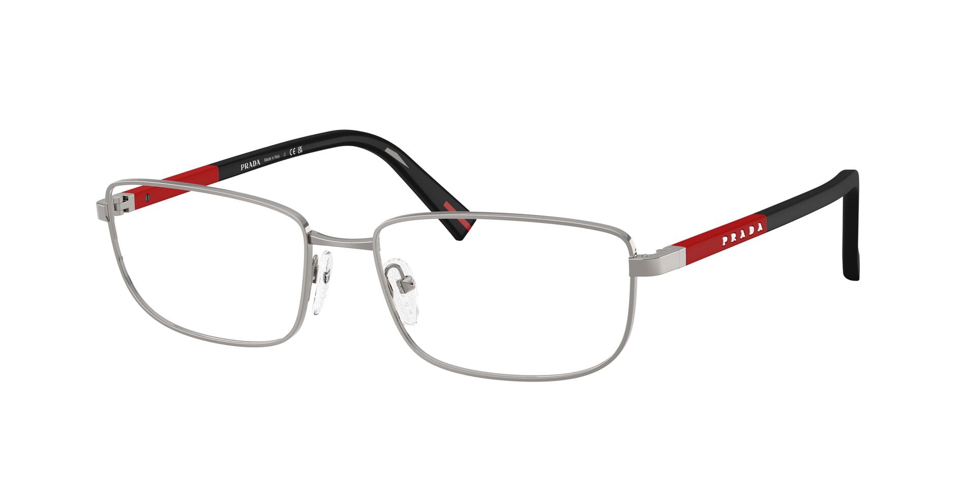 Prada 0PS50SV Frame Gun Metal Male Full Shell Frame — Gun Metal frame — view 3