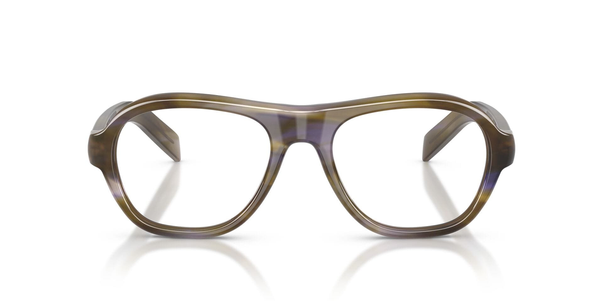 Prada 0PRC12V Frame Brown Female Full Shell Frame — Brown frame — view 4