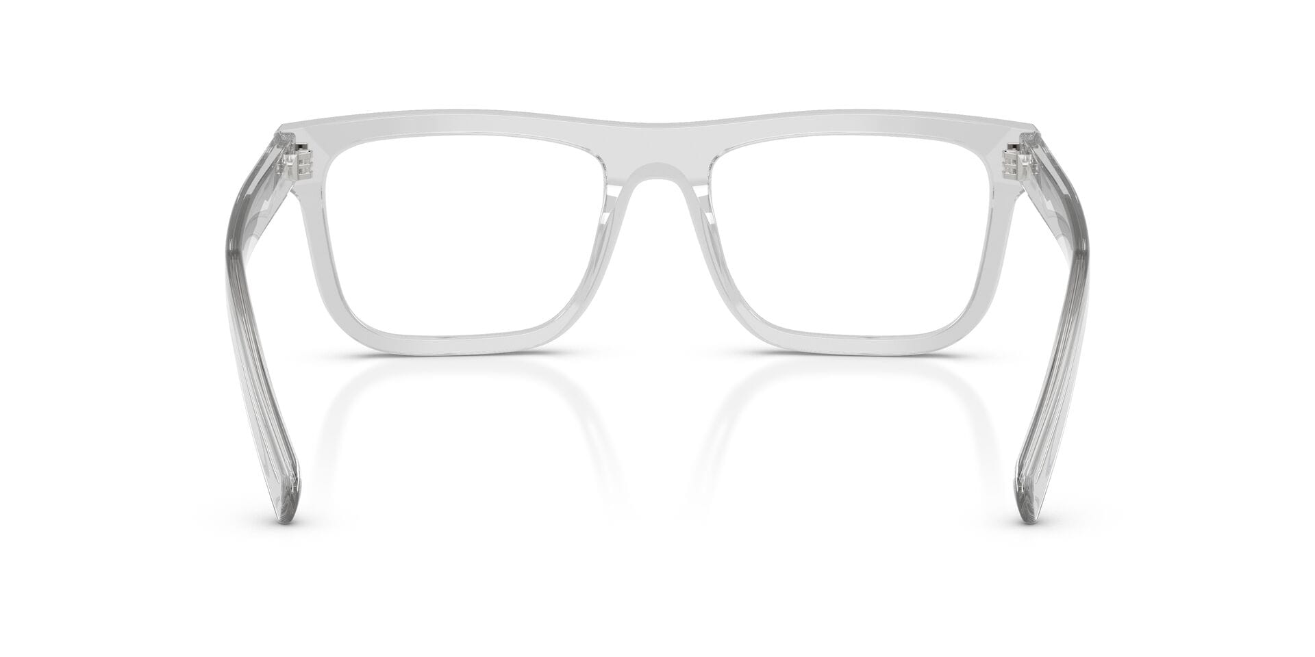 Prada 0PRC03V Frame Transparent Grey Male Full Shell Frame — Transparent Grey frame — view 2