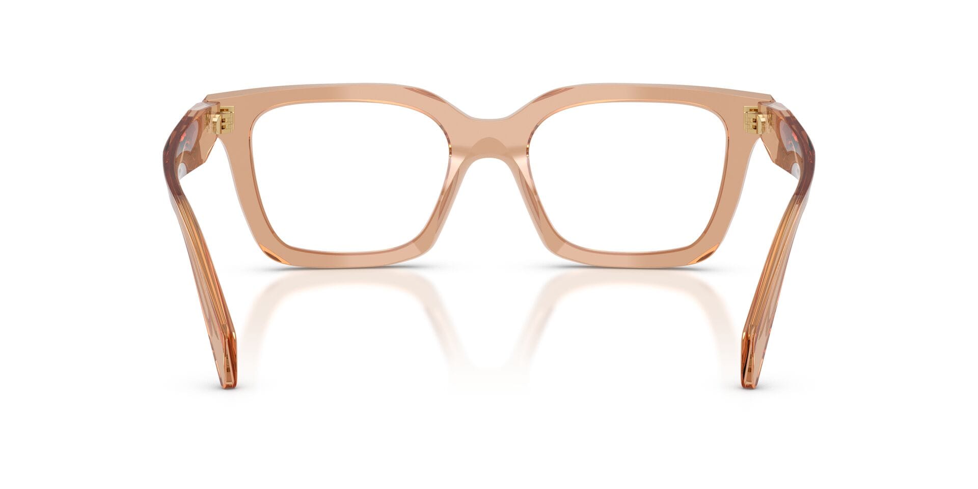 Prada 00PRC08V Frame Transparent Brown Female Full Shell Frame — Transparent Brown frame — view 2