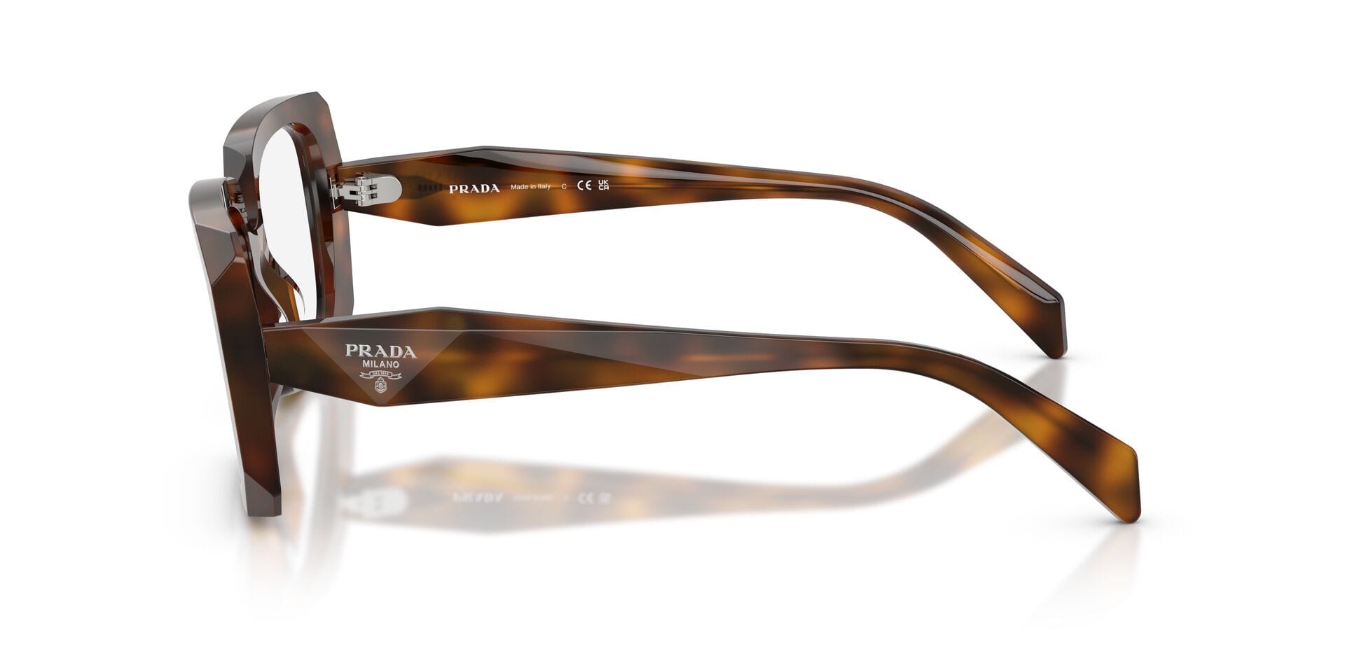Prada 0PRC09V Frame Havana Female Full Shell Frame — Havana frame — view 5
