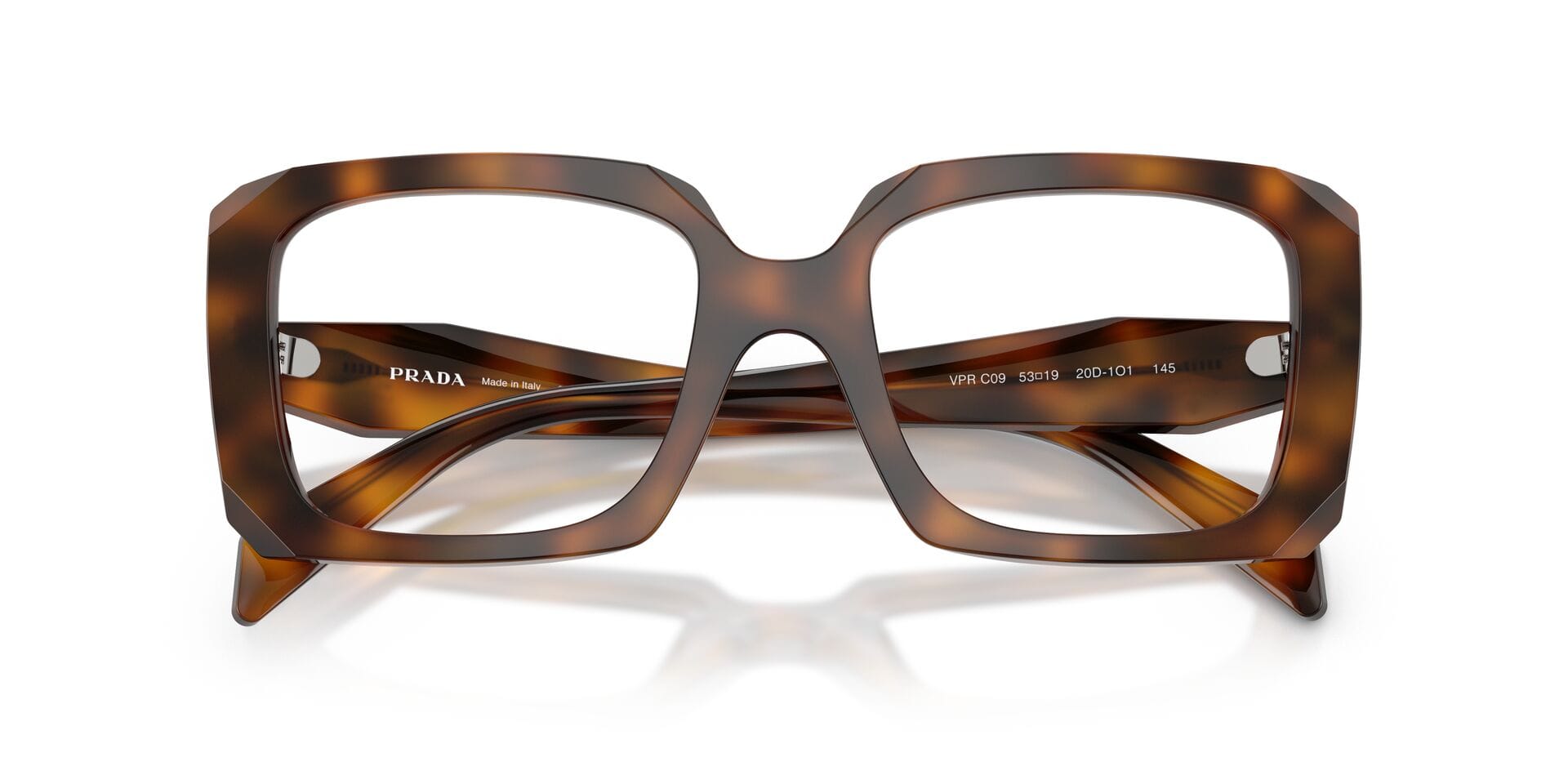 Prada 0PRC09V Frame Havana Female Full Shell Frame — Havana frame — view 7