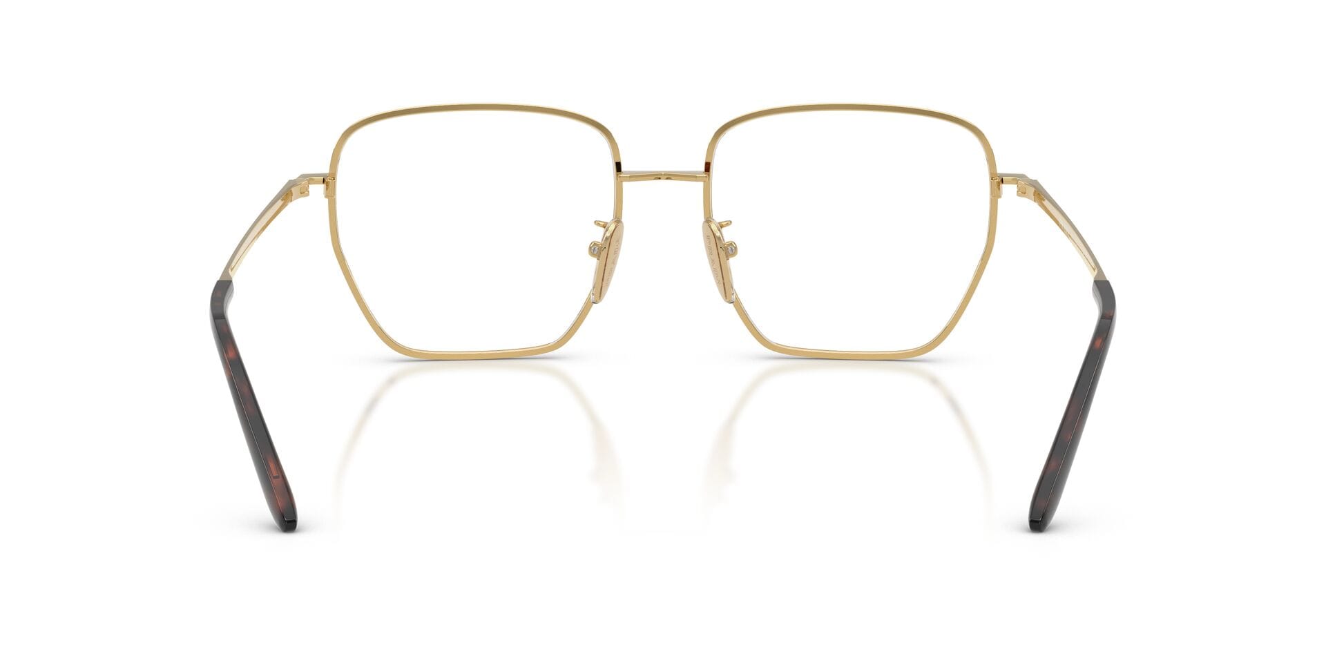 Prada 0PRC51VD Frame Gold Female Full Metal Frame — Gold frame — view 2