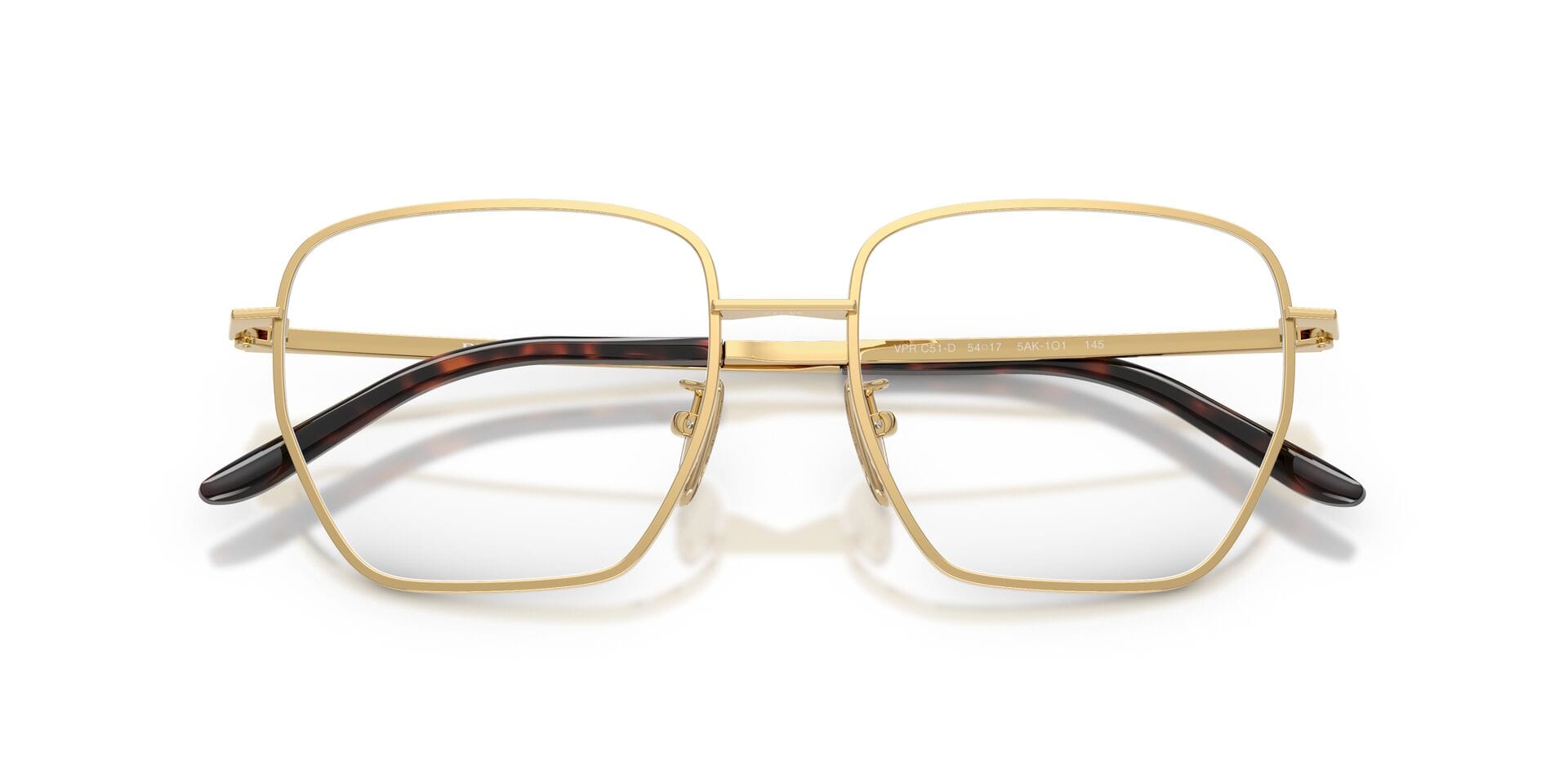 Prada 0PRC51VD Frame Gold Female Full Metal Frame — Gold frame — view 7