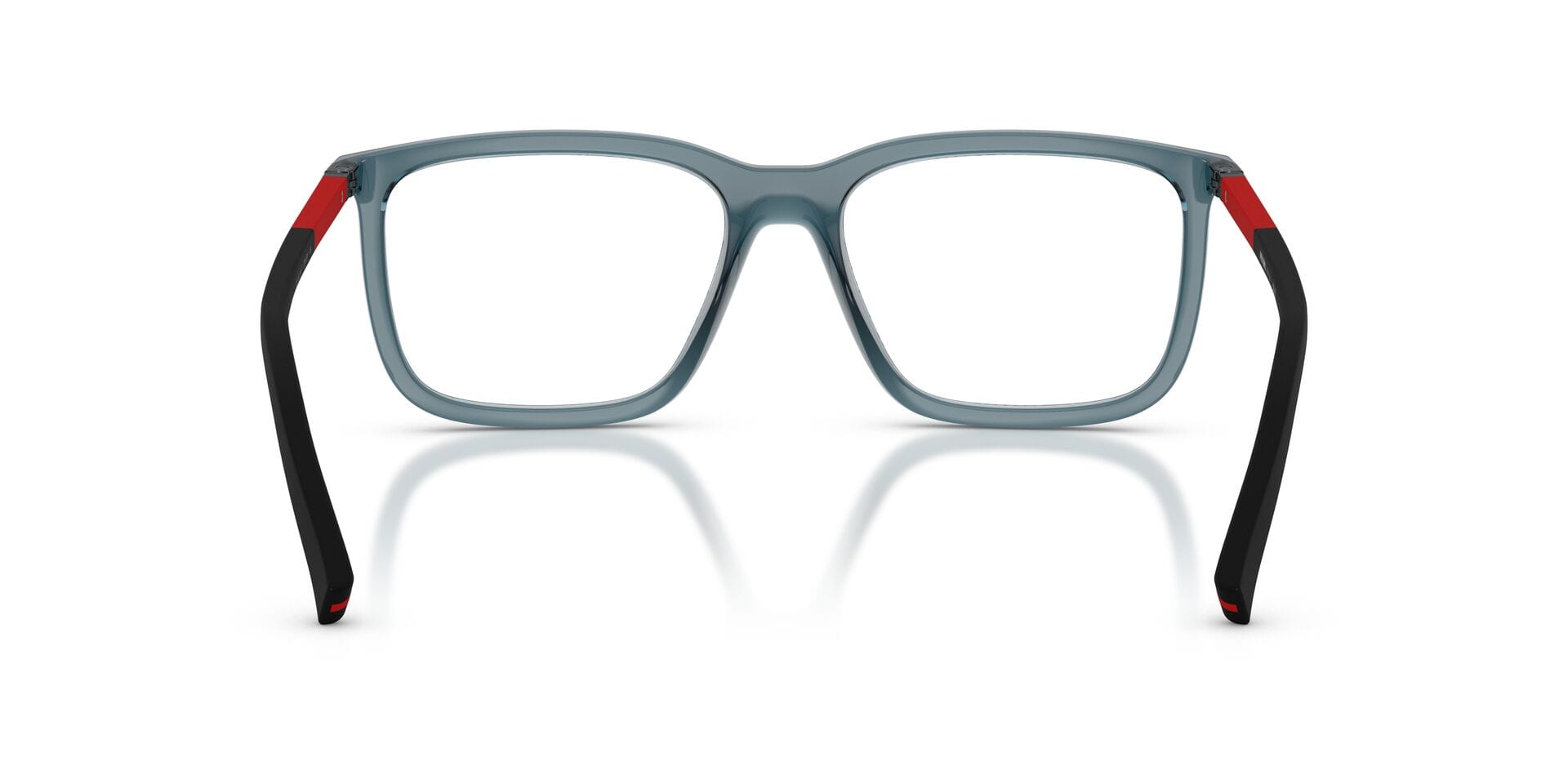 Prada 0PS01SV Frame Transparent Blue Male Full Shell Frame — Transparent Blue frame — view 2
