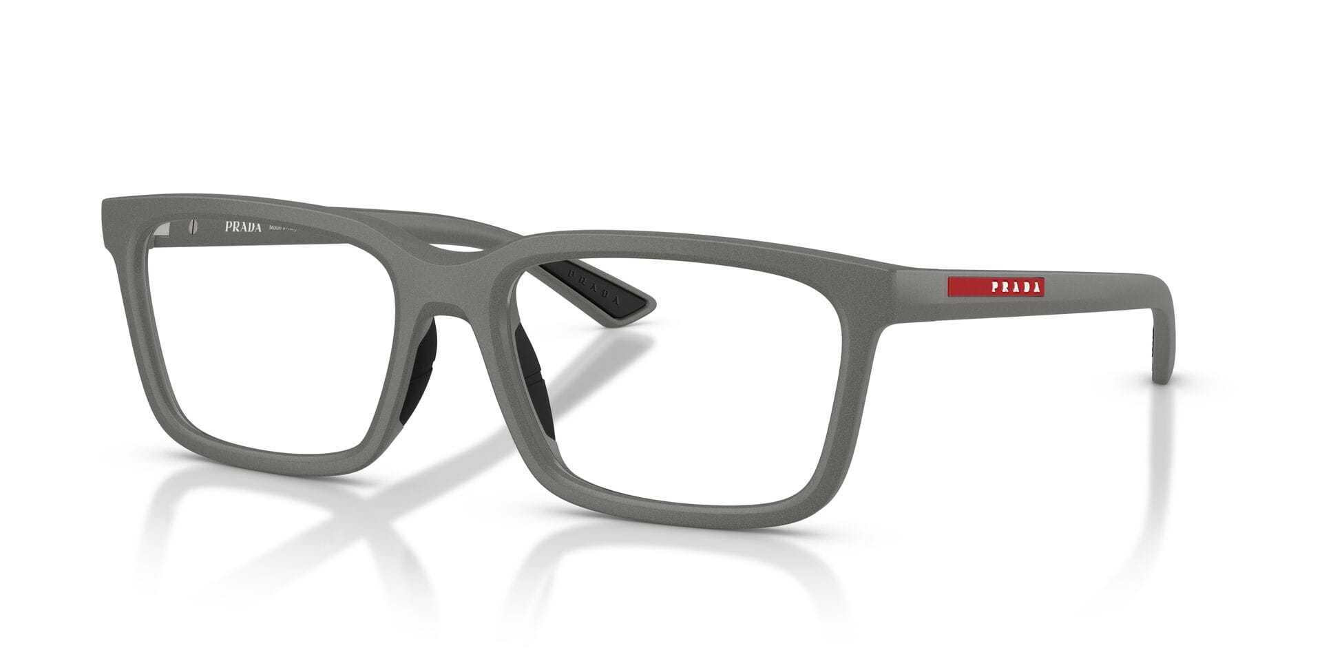 Prada 0PS02SV Frame Grey Male Full Shell Frame — Grey frame — view 1