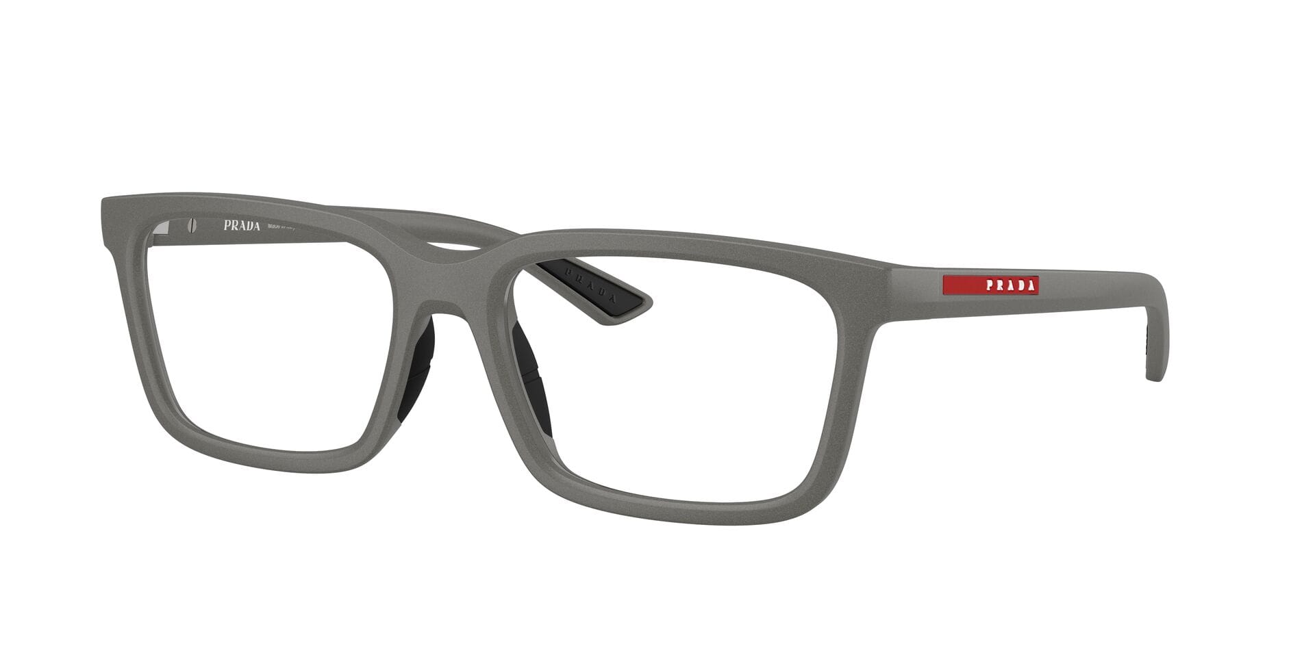 Prada 0PS02SV Frame Grey Male Full Shell Frame — Grey frame — view 3