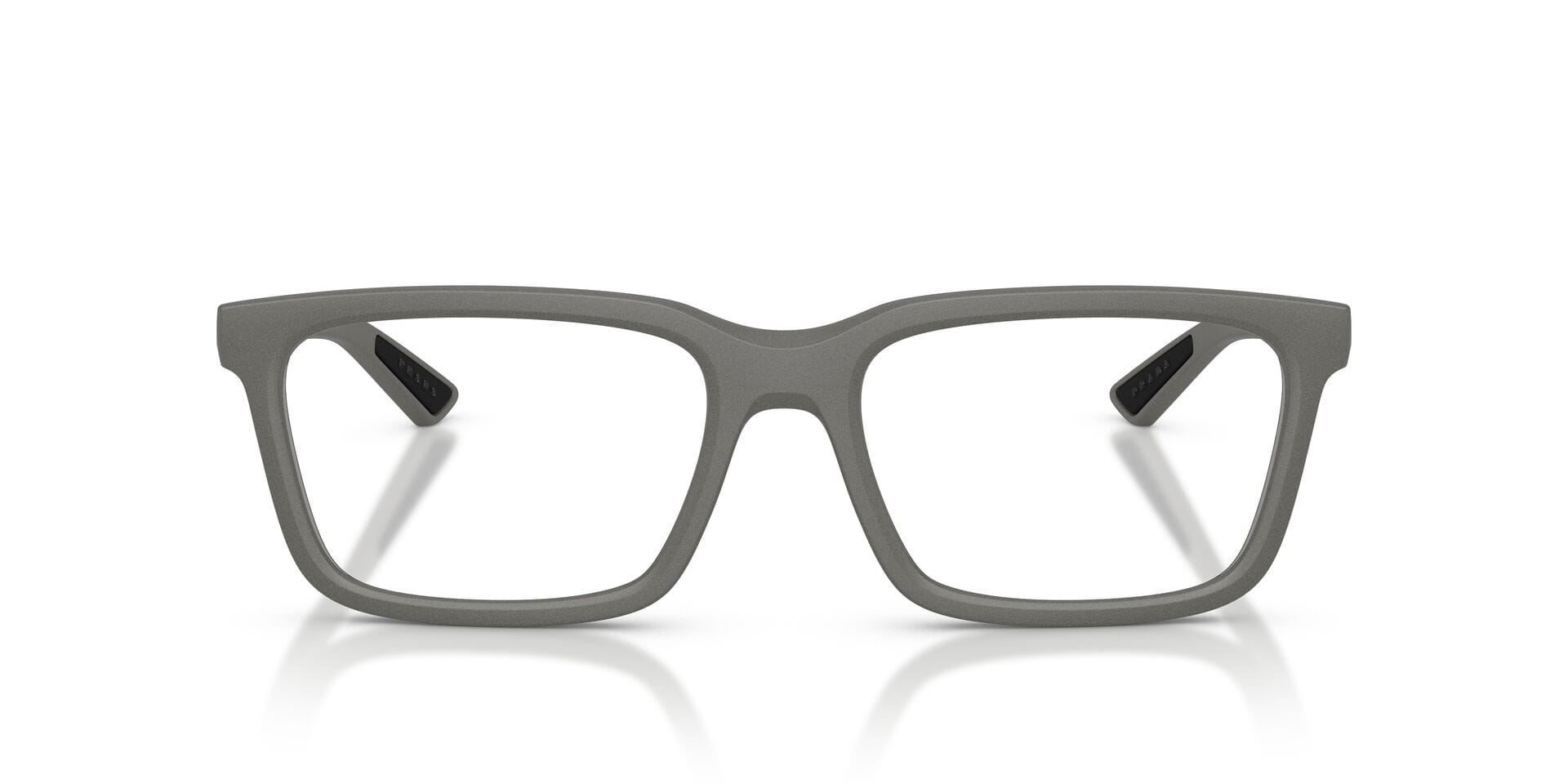 Prada 0PS02SV Frame Grey Male Full Shell Frame — Grey frame — view 4