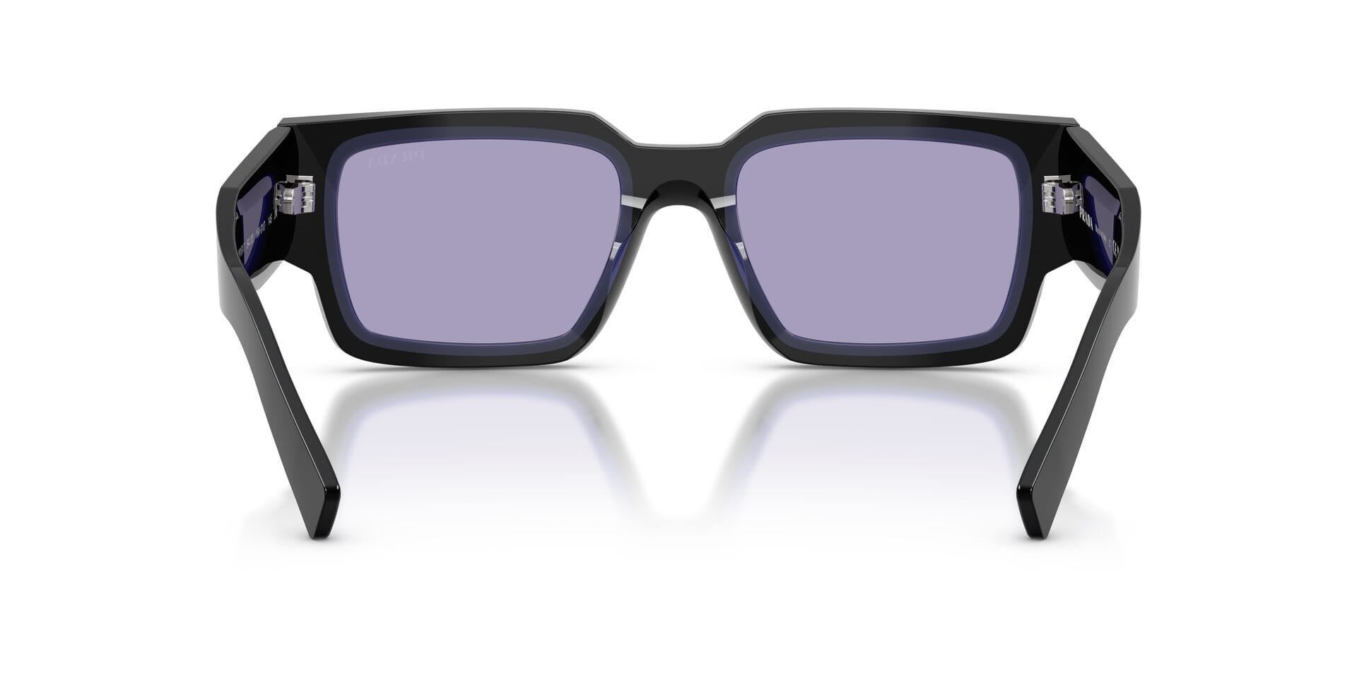 Prada 0PRB17S Sunglass Black Male Full Shell Sunglass — Black frame