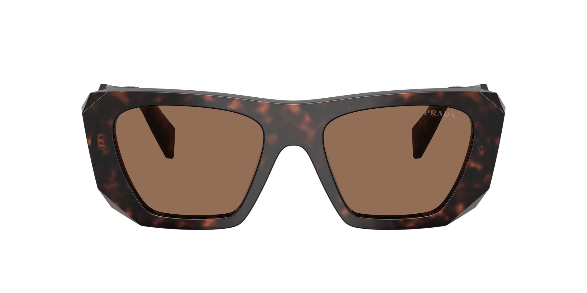 Prada 0PRB18S Sunglass Tortoise Female Full Shell Sunglass — Tortoise frame — alternate view
