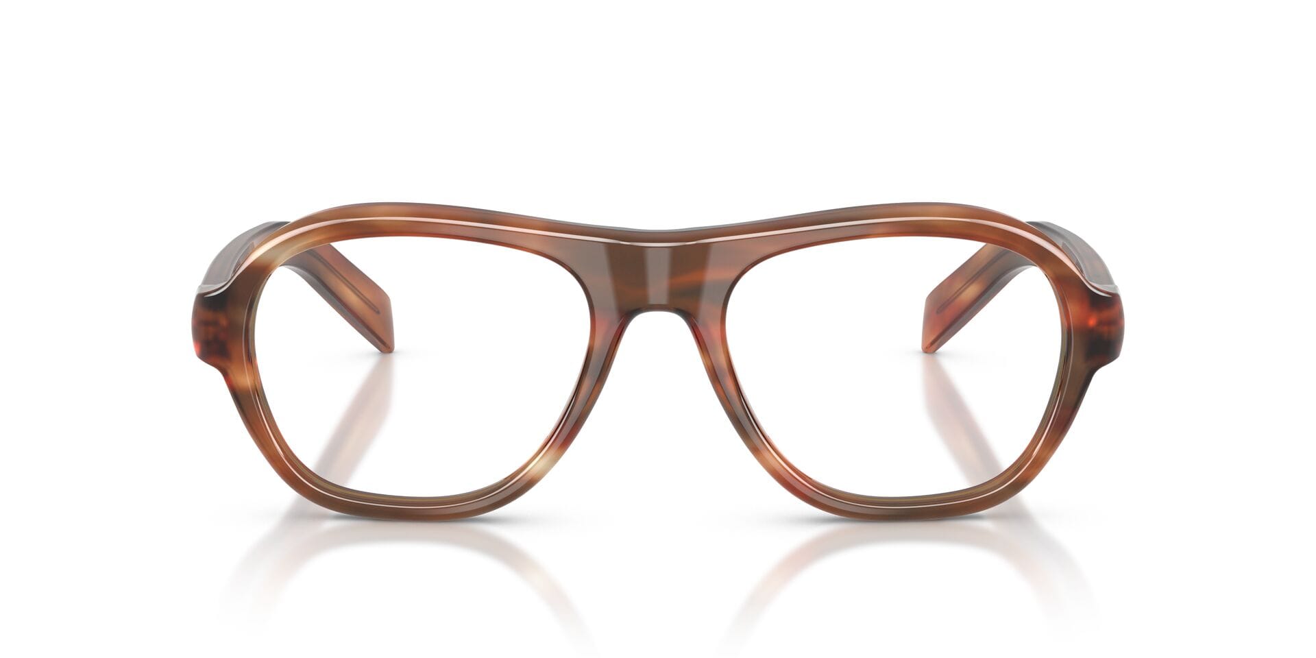 Prada 0PRC12V Frame Brown Female Full Shell Frame — Brown frame — view 4