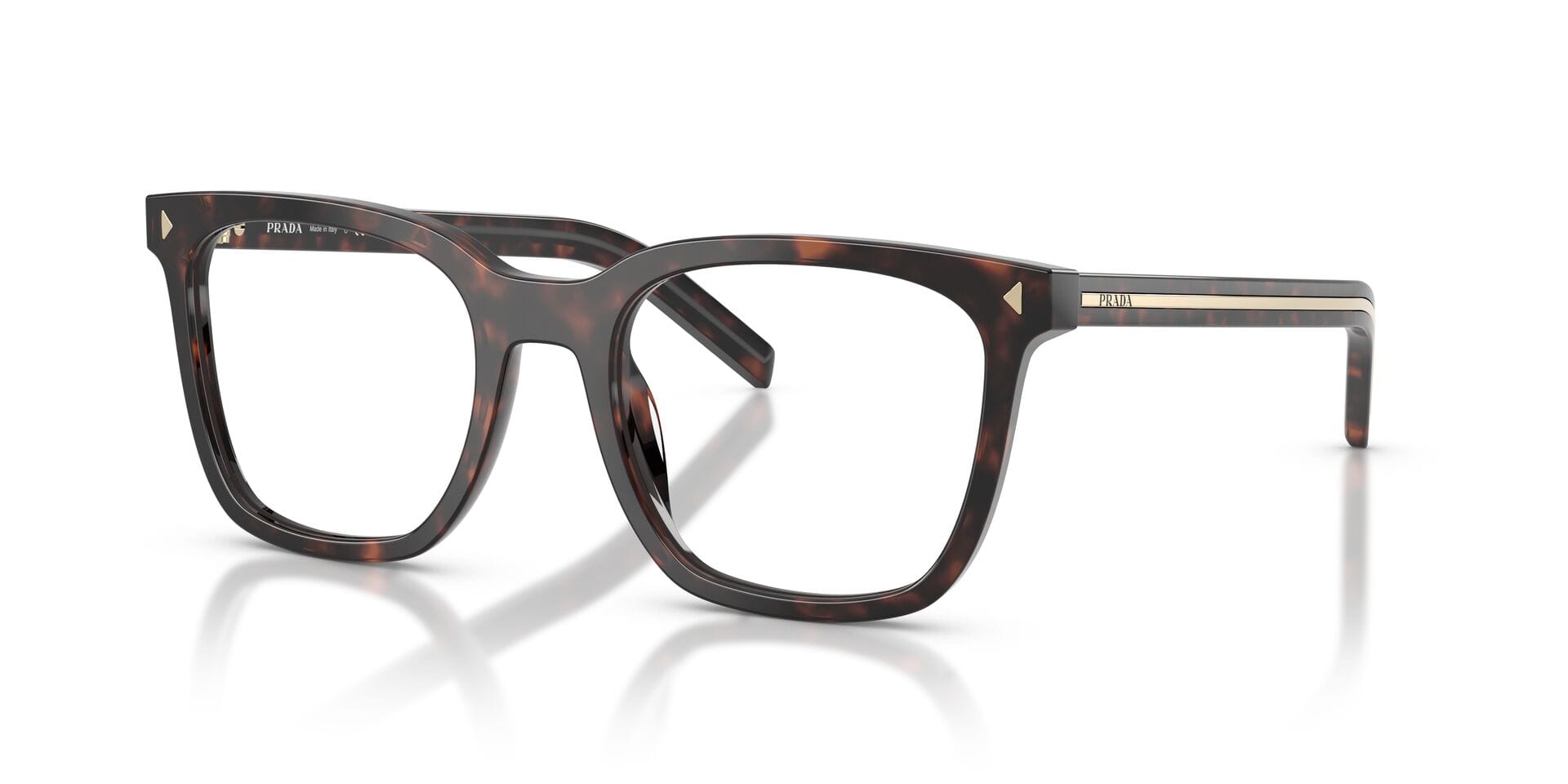 Prada 0PRB11V Frame Tortoise Female Full Shell Frame — Tortoise frame — view 1
