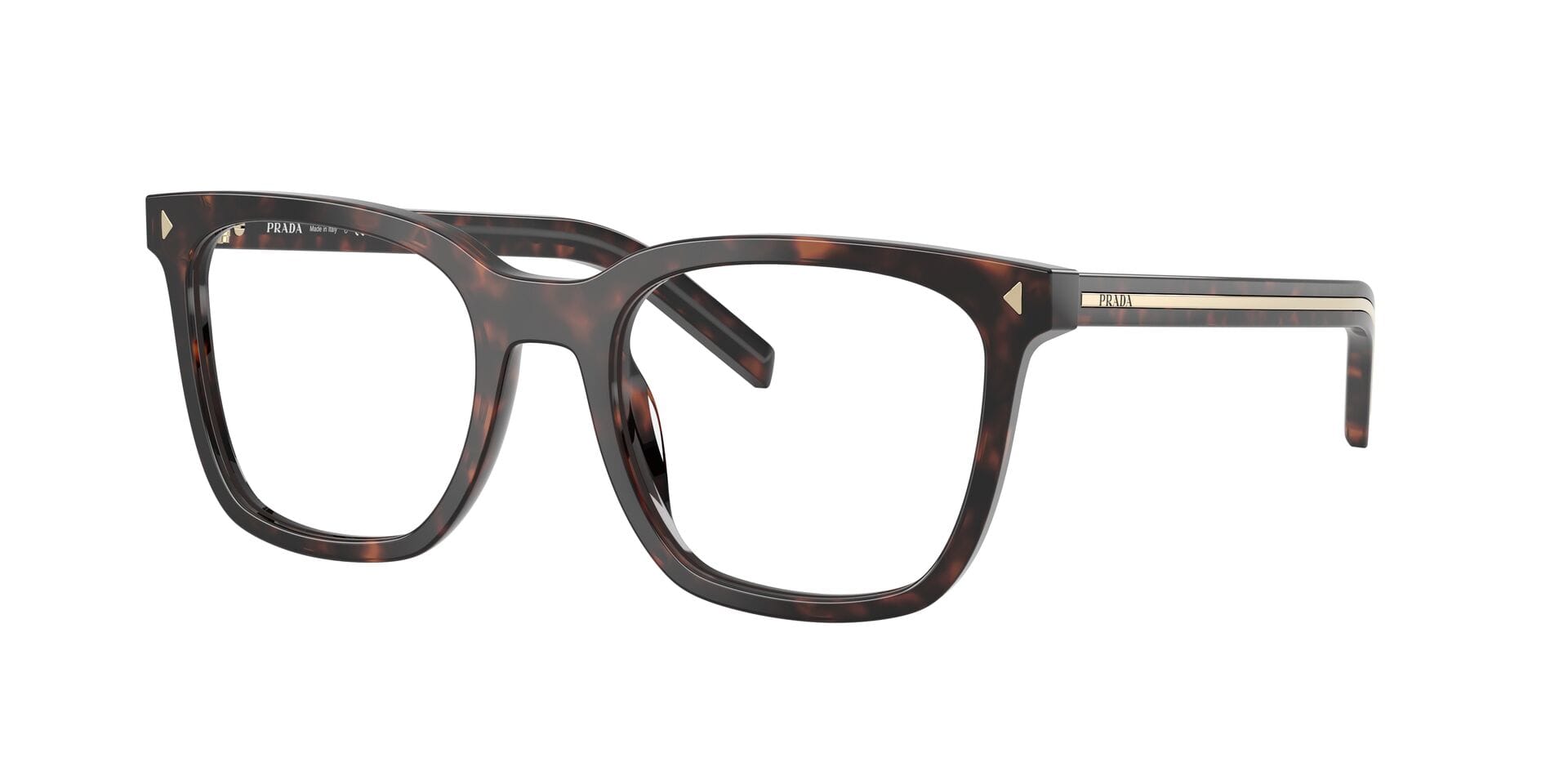 Prada 0PRB11V Frame Tortoise Female Full Shell Frame — Tortoise frame — view 3