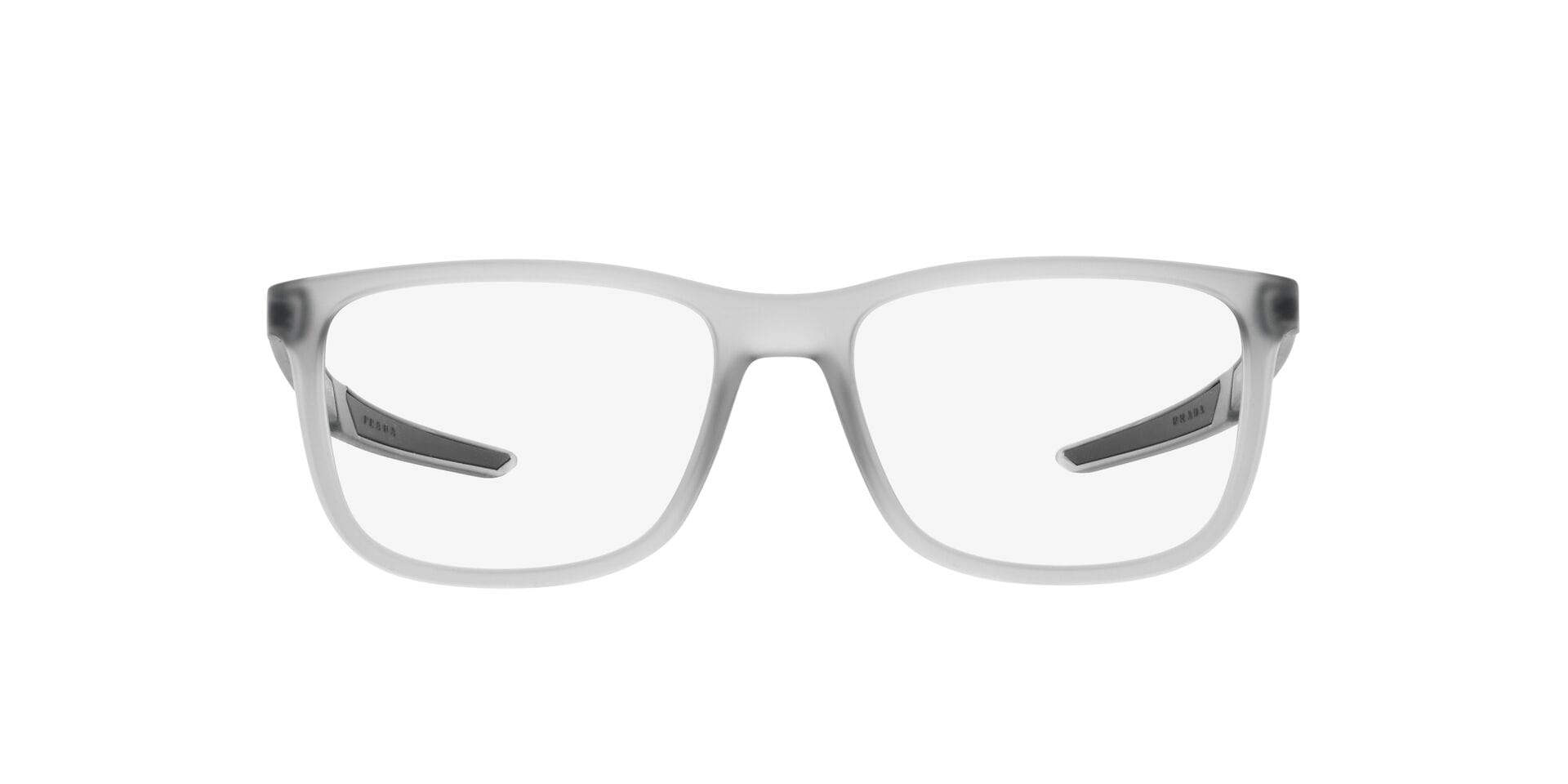 Prada FR Prada 0PS 07OV Frame Transparent Grey Male Shell Shell Frame — view 2