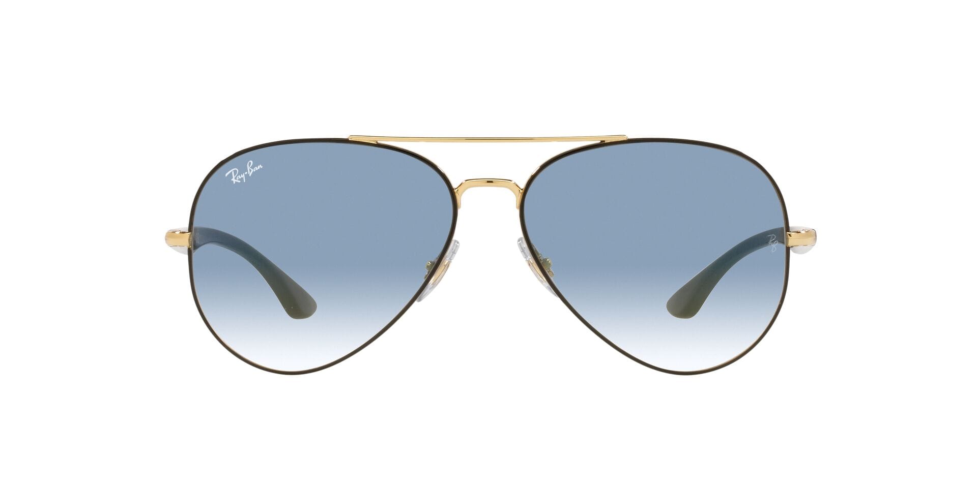 Rayban 0RB3675 Sunglass Black Unisex Full Shell Sunglass — Black frame — view 2