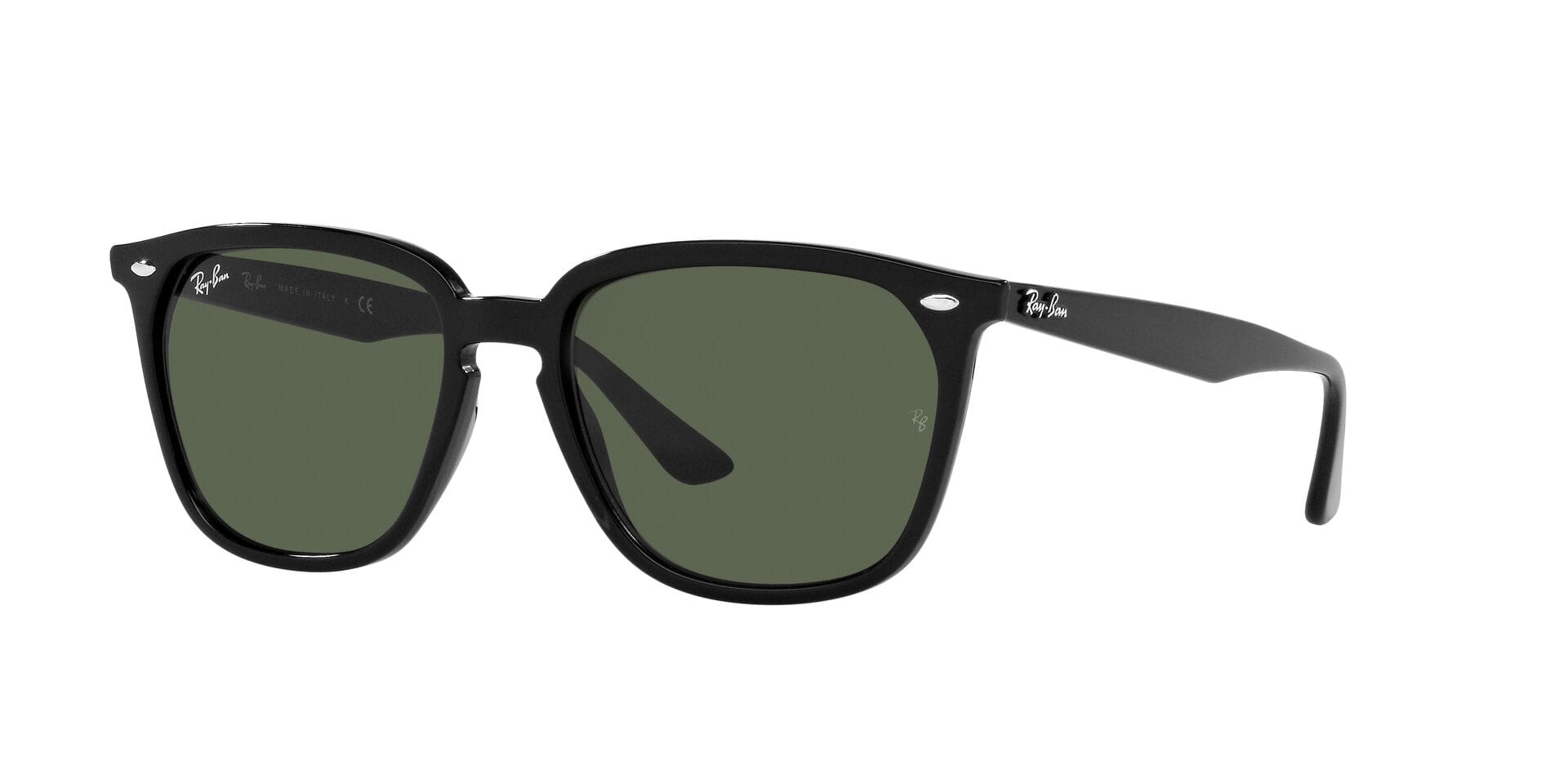 Rayban 0RB4362 Sunglass Black Unisex Full Shell — Black frame