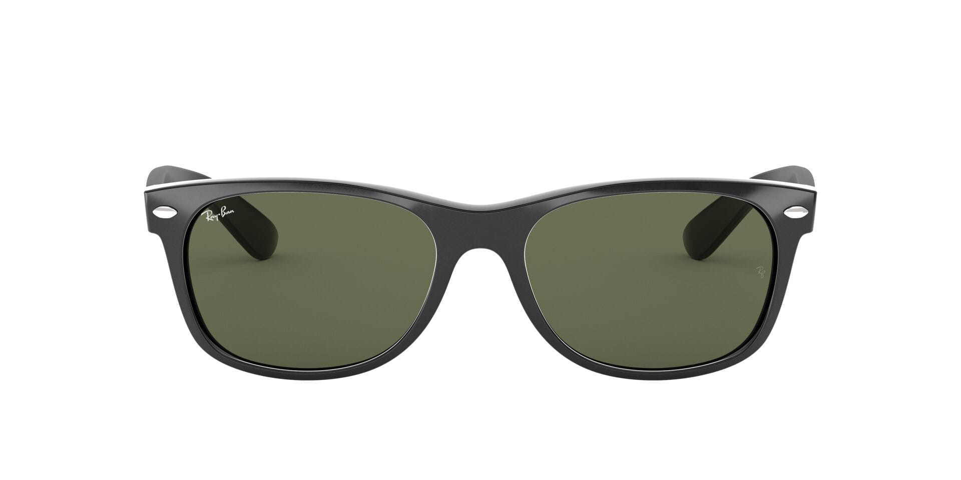 Rayban 0RB2132 Sunglass Black Unisex Full Shell Sunglass — Black frame — view 2