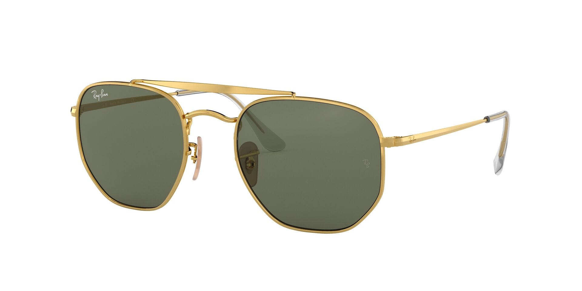 Rayban 0RB3648 Sunglass Gold Unisex Full Metal — Gold frame