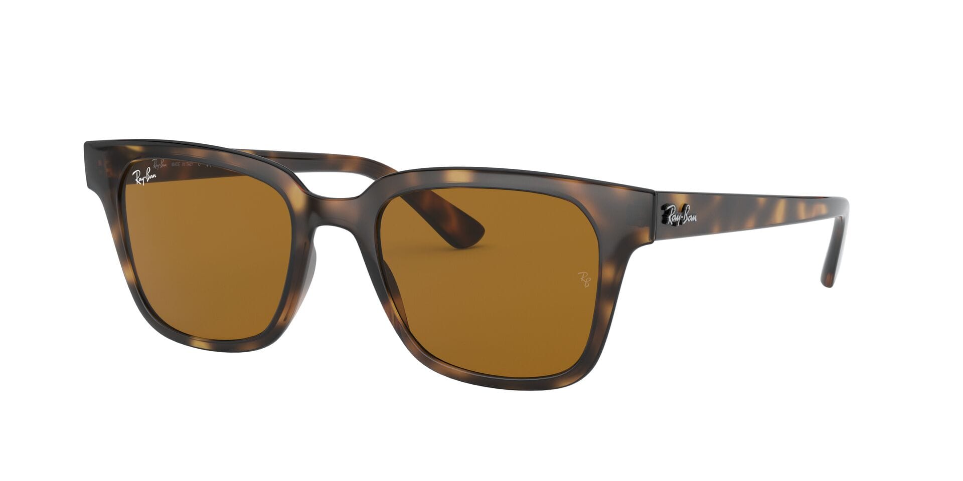 Rayban 0RB4323 Sunglass Brown Female Full Shell Sunglass — Brown frame — view 1