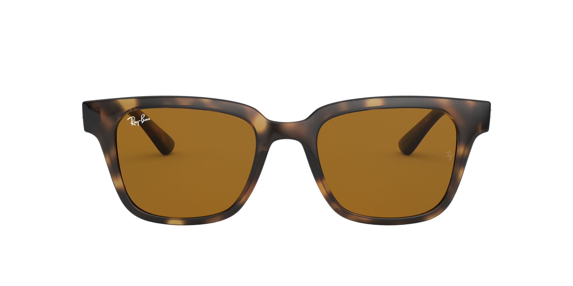 Rayban 0RB4323 Sunglass Brown Female Full Shell Sunglass — Brown frame — view 2