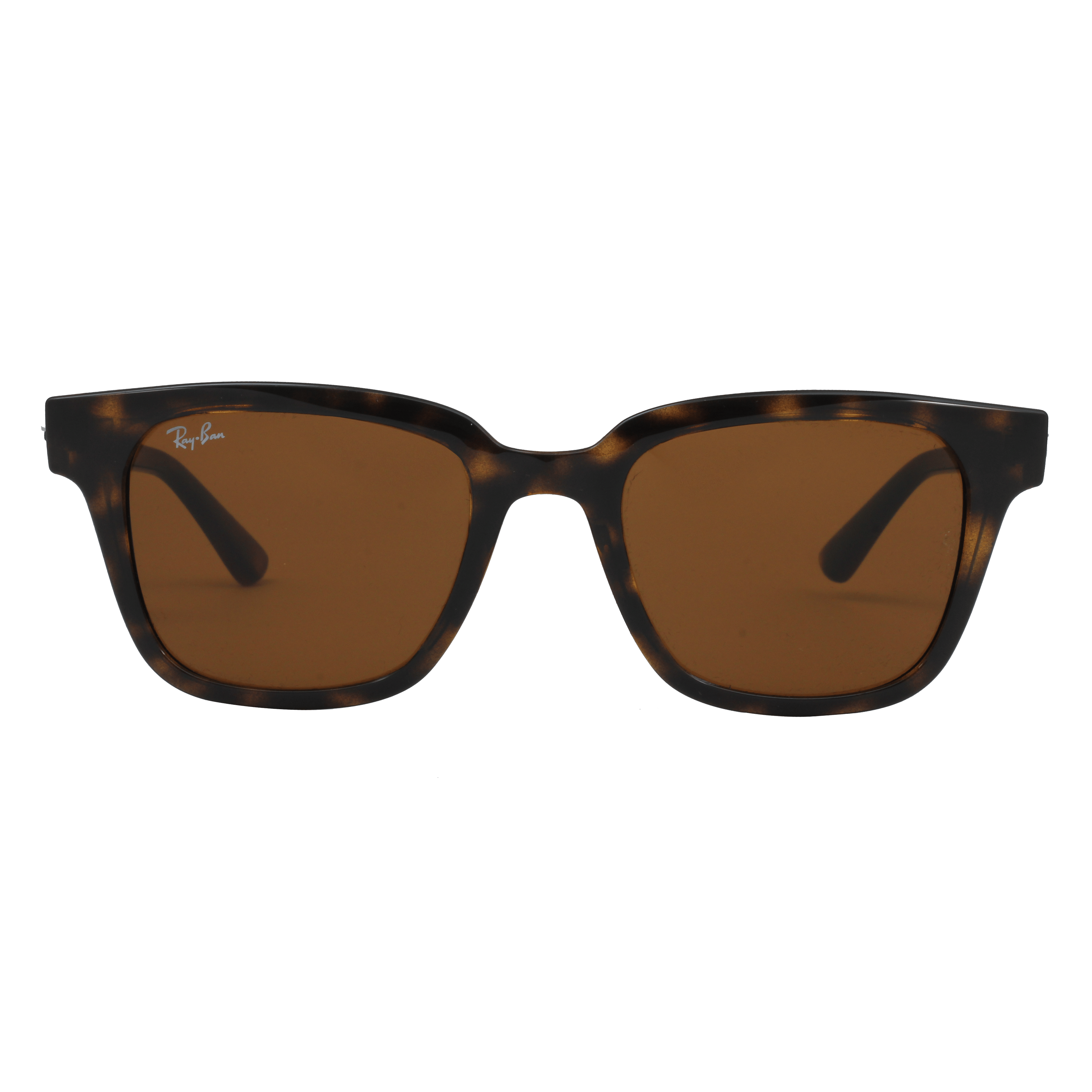 Rayban 0RB4323 Sunglass Brown Female Full Shell Sunglass — Brown frame — view 5