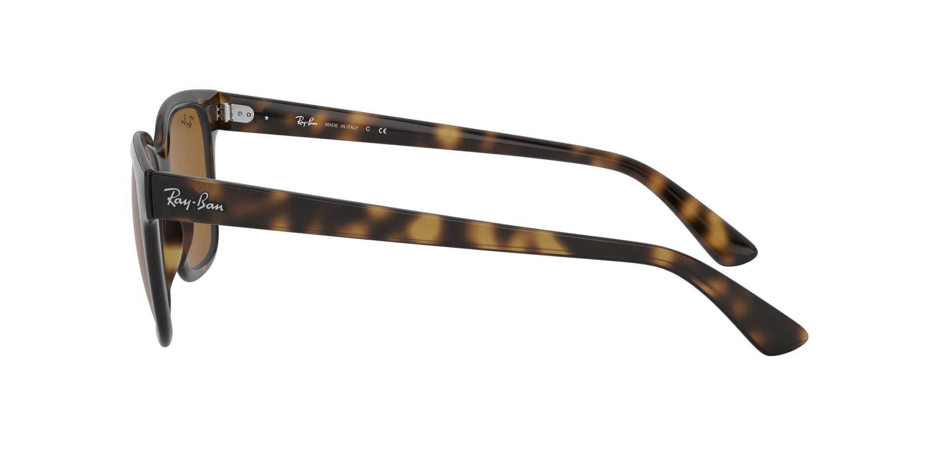 Rayban 0RB4323 Sunglass Brown Female Full Shell Sunglass — Brown frame — view 3