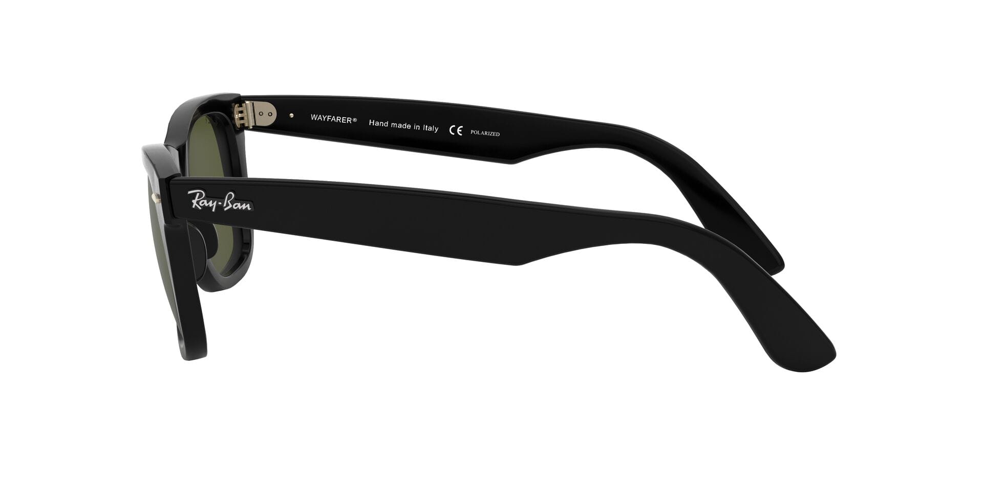 Rayban 0RB4340 Sunglass Black Unisex Full Shell Sunglass — Black frame — view 3