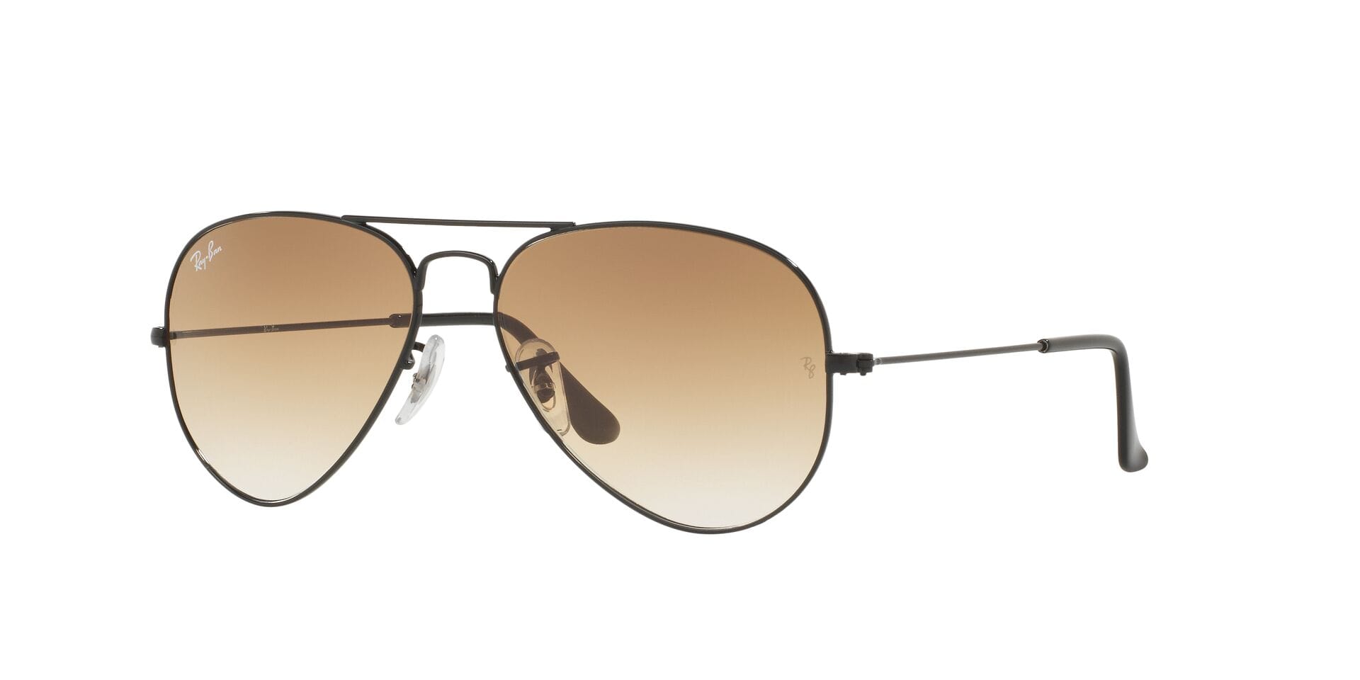 Rayban 0RB3025 Sunglass Black Unisex Metal Metal — Gold frame