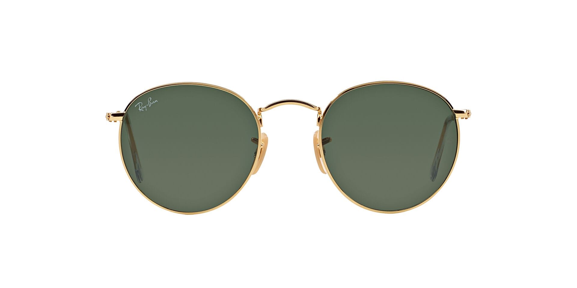 Rayban 0RB3447 Sunglass Gold Male Full Metal Sunglass — Gold frame — view 2