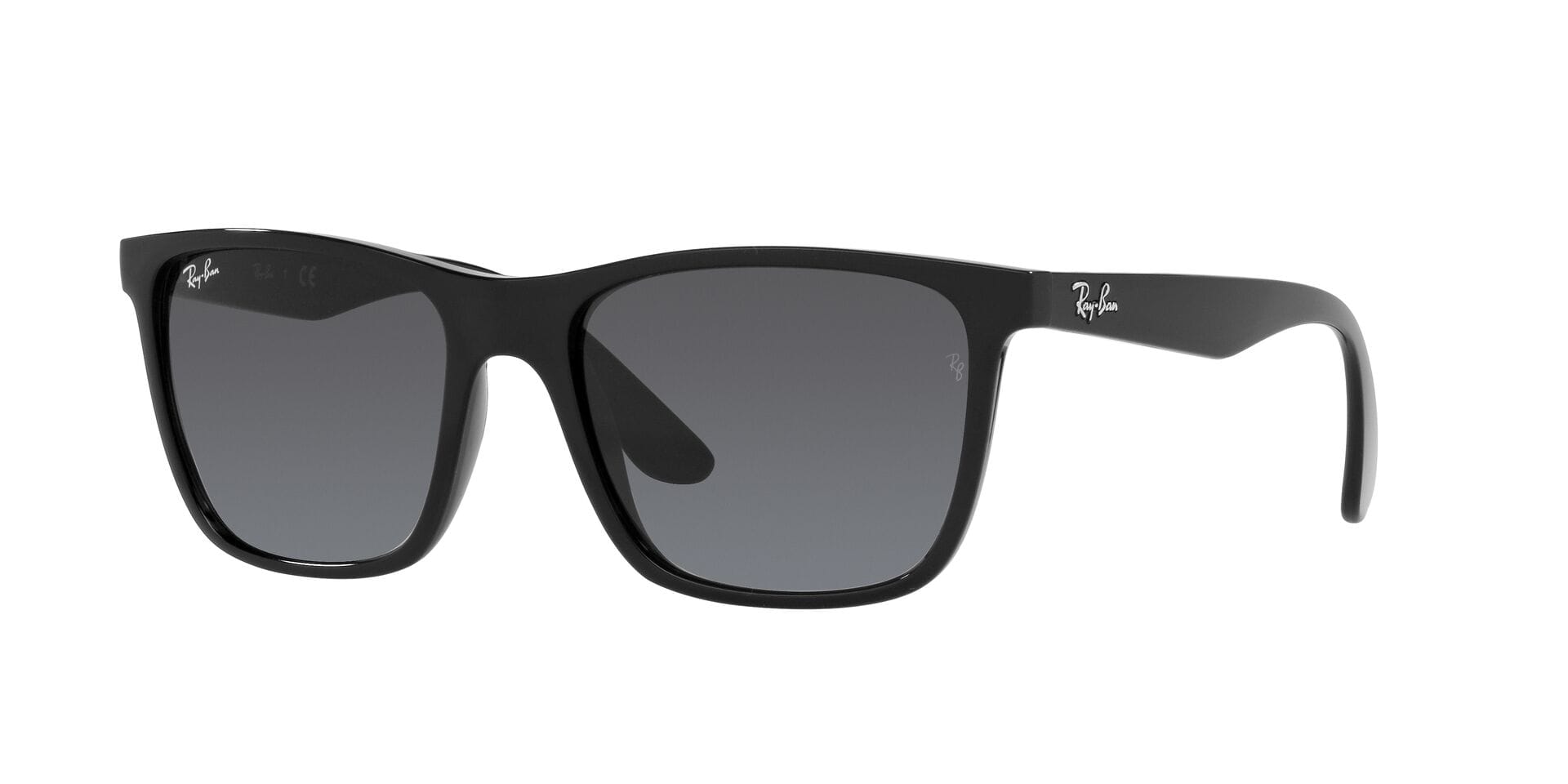 Rayban 0RB4349I Sunglass Black Male Full Shell — Black frame