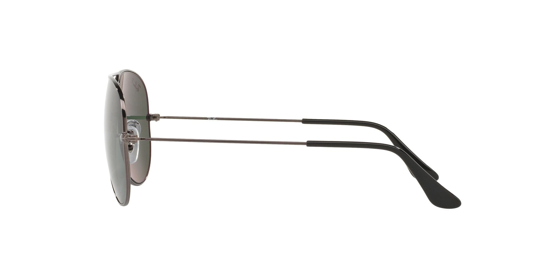 Rayban 0RB3025I Sunglass Gun Metal Unisex Full Metal Sunglass — Gun Metal frame — view 3