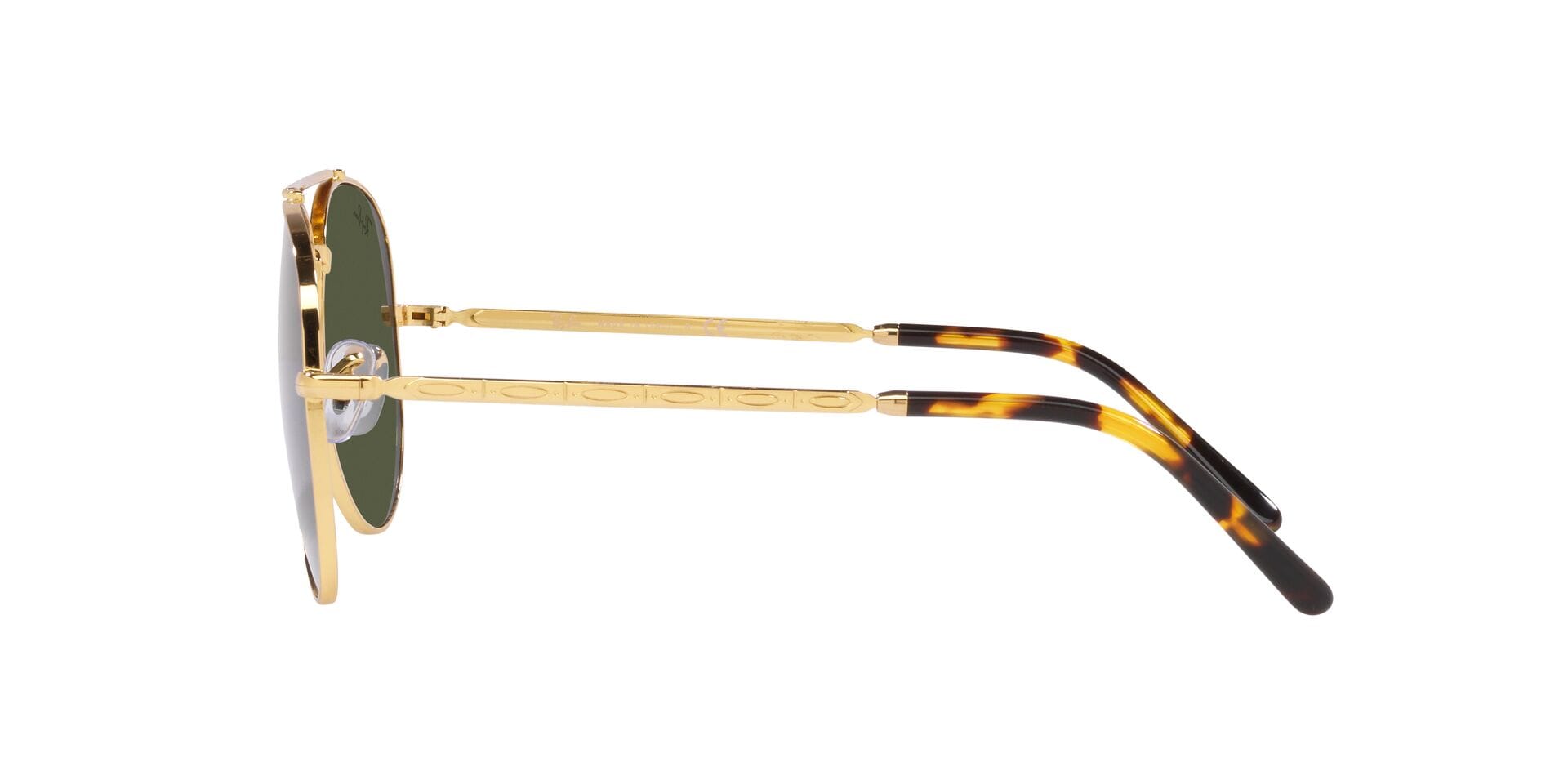 Rayban 0RB3625 Sunglass Gold Male Full Metal Sunglass — Gold frame — view 3