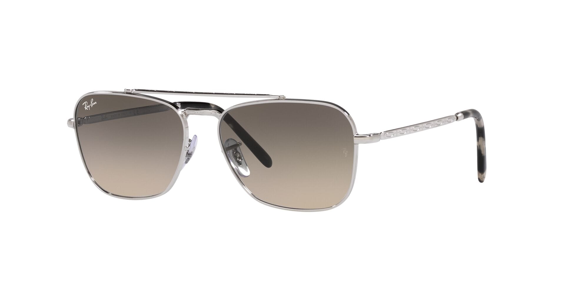 Rayban 0RB3636 Sunglass Silver Male Full Metal — Silver frame